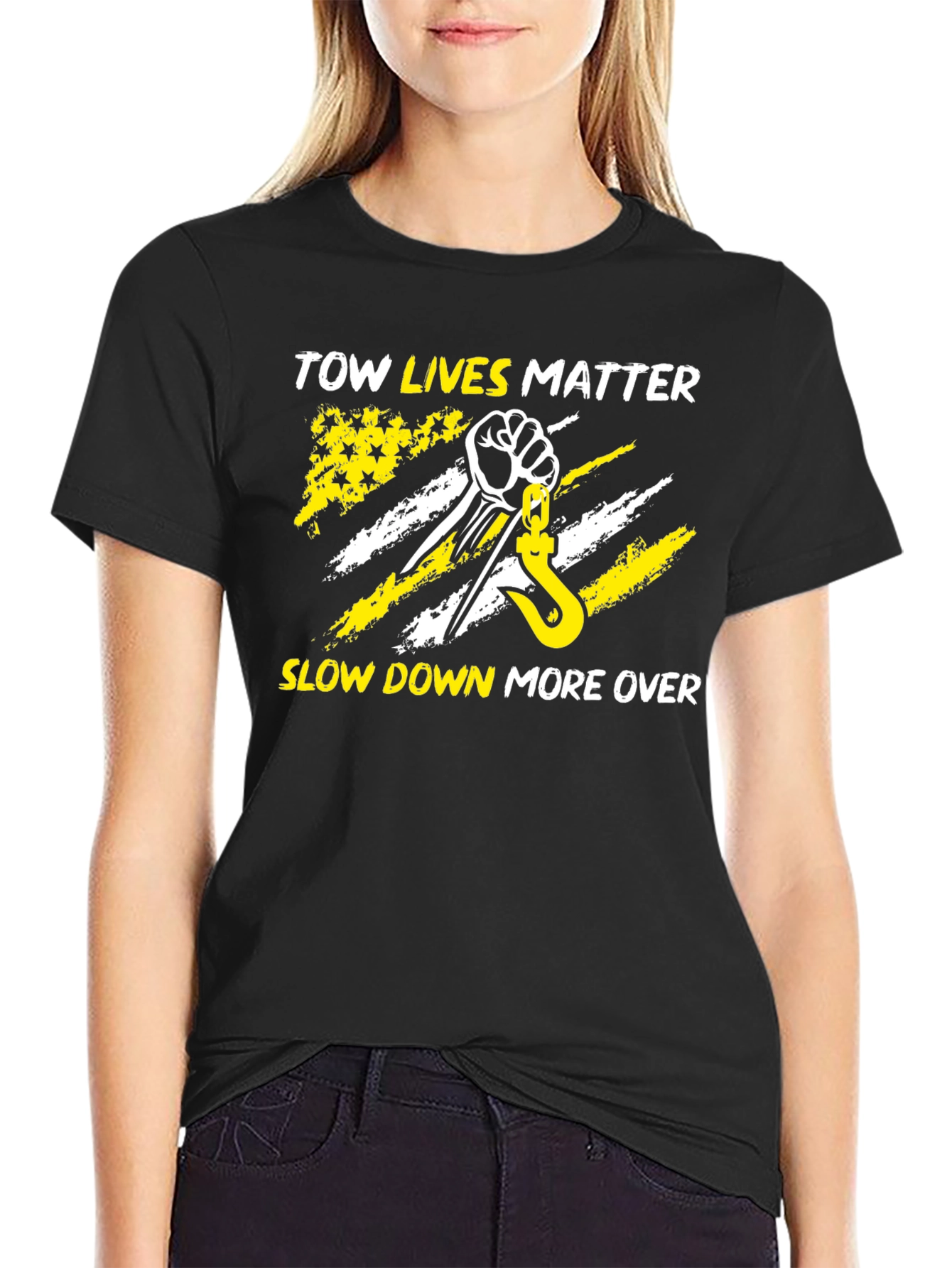 Tow Lives Matter Graphic Tee