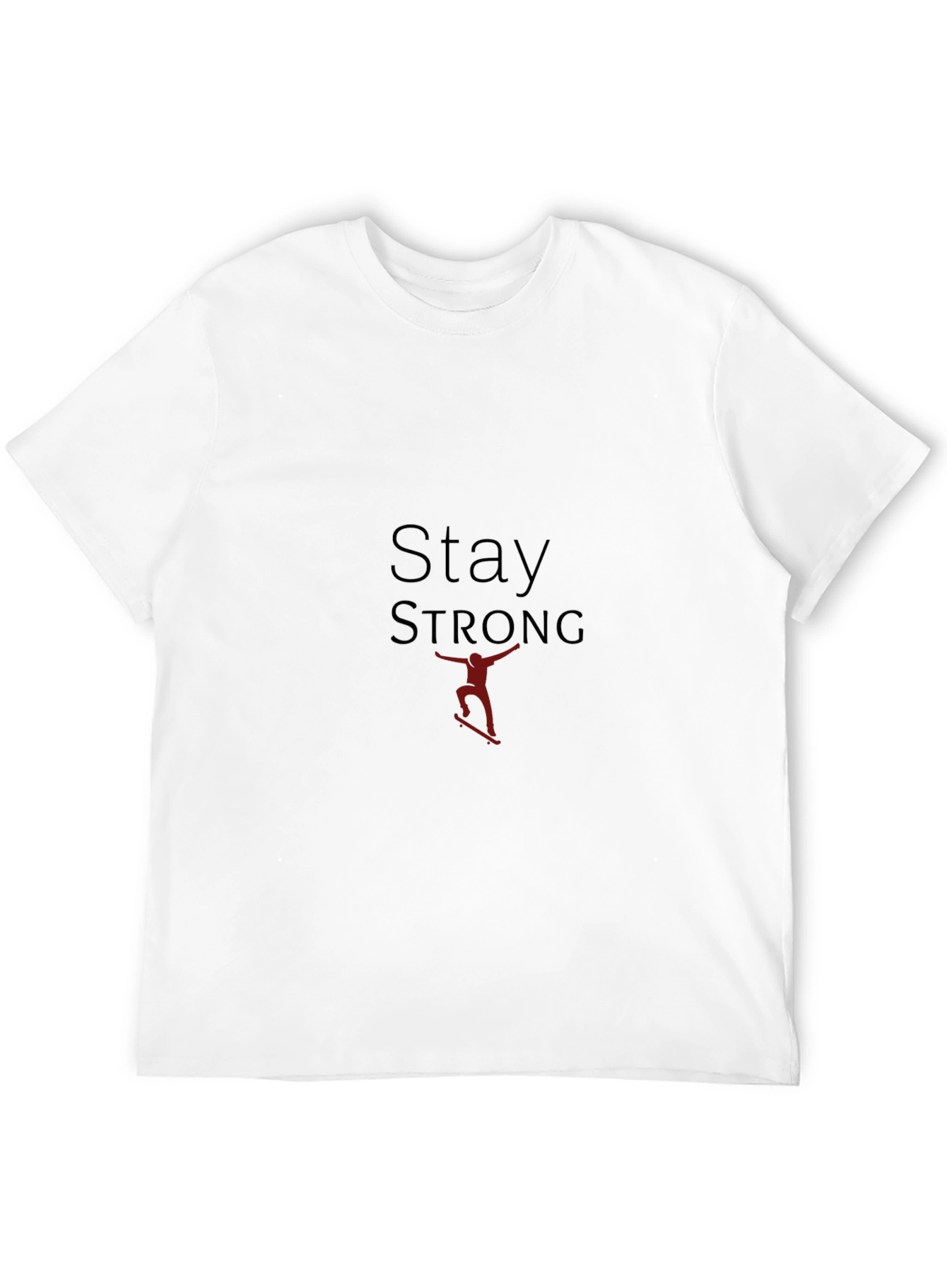 Stay Strong Graphic Tee - Black T-Shirt