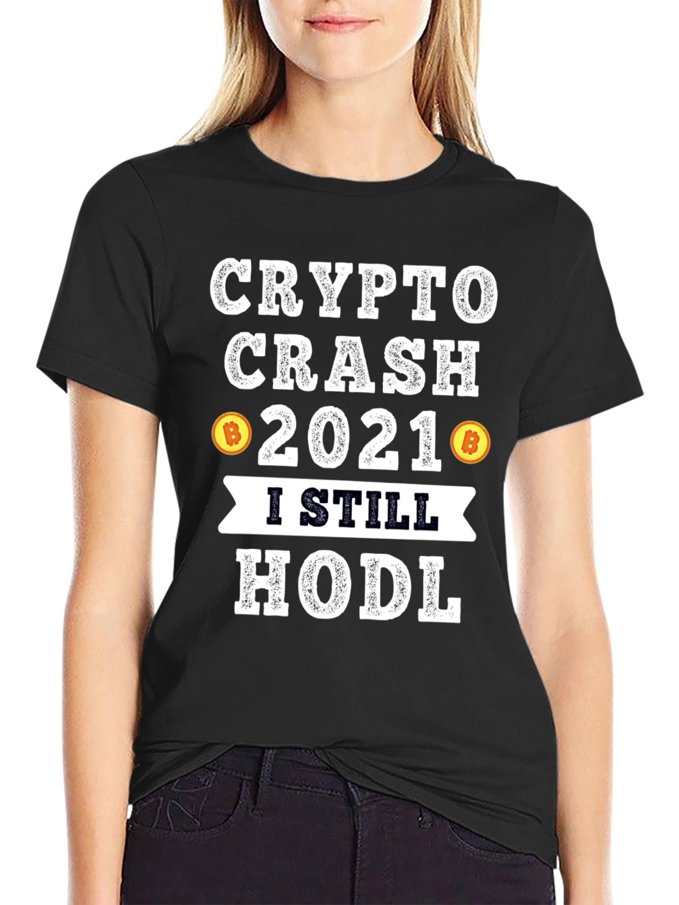 Crypto Crash 2021 HODL T-Shirt