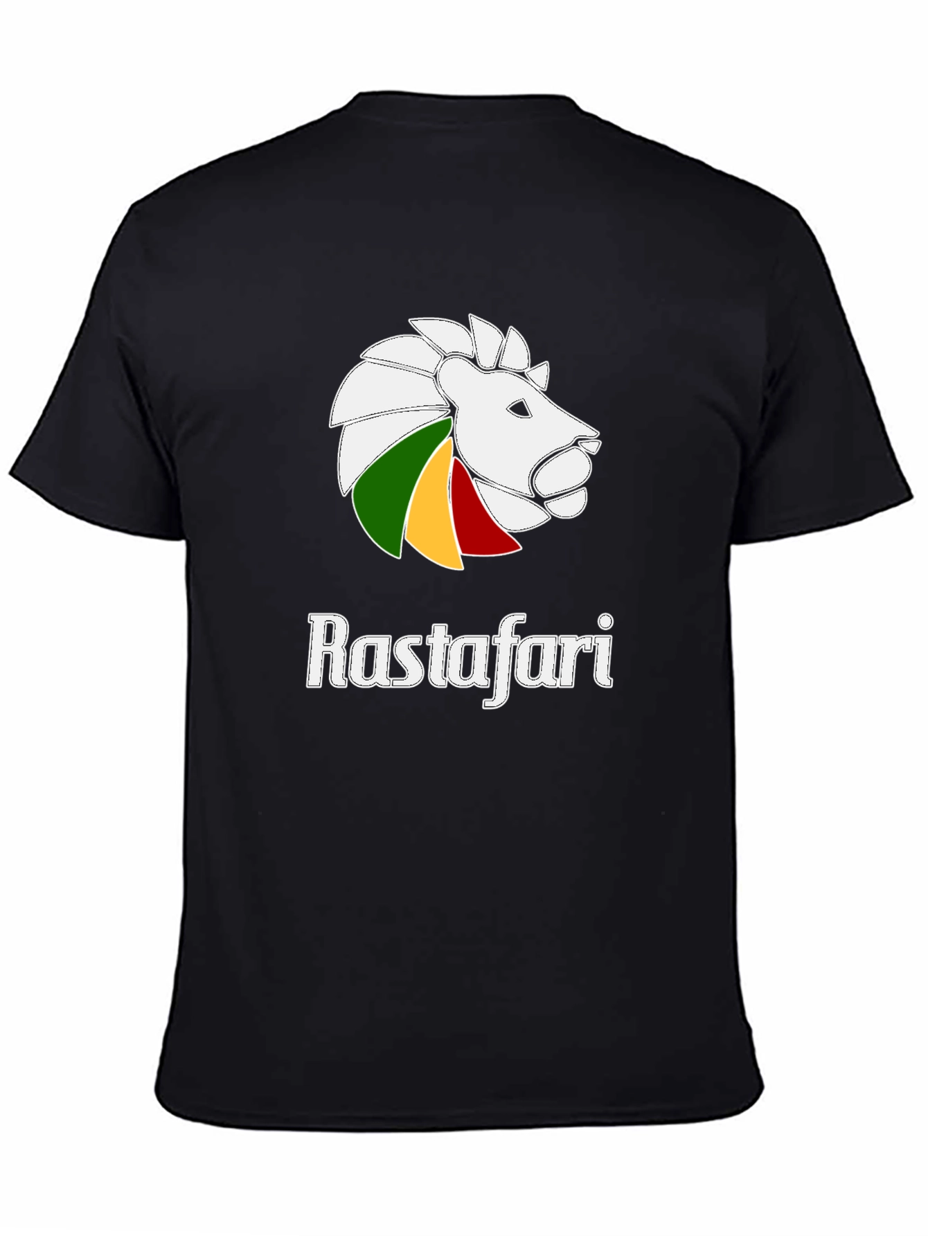 Rastafari Lion Head Graphic T-Shirt