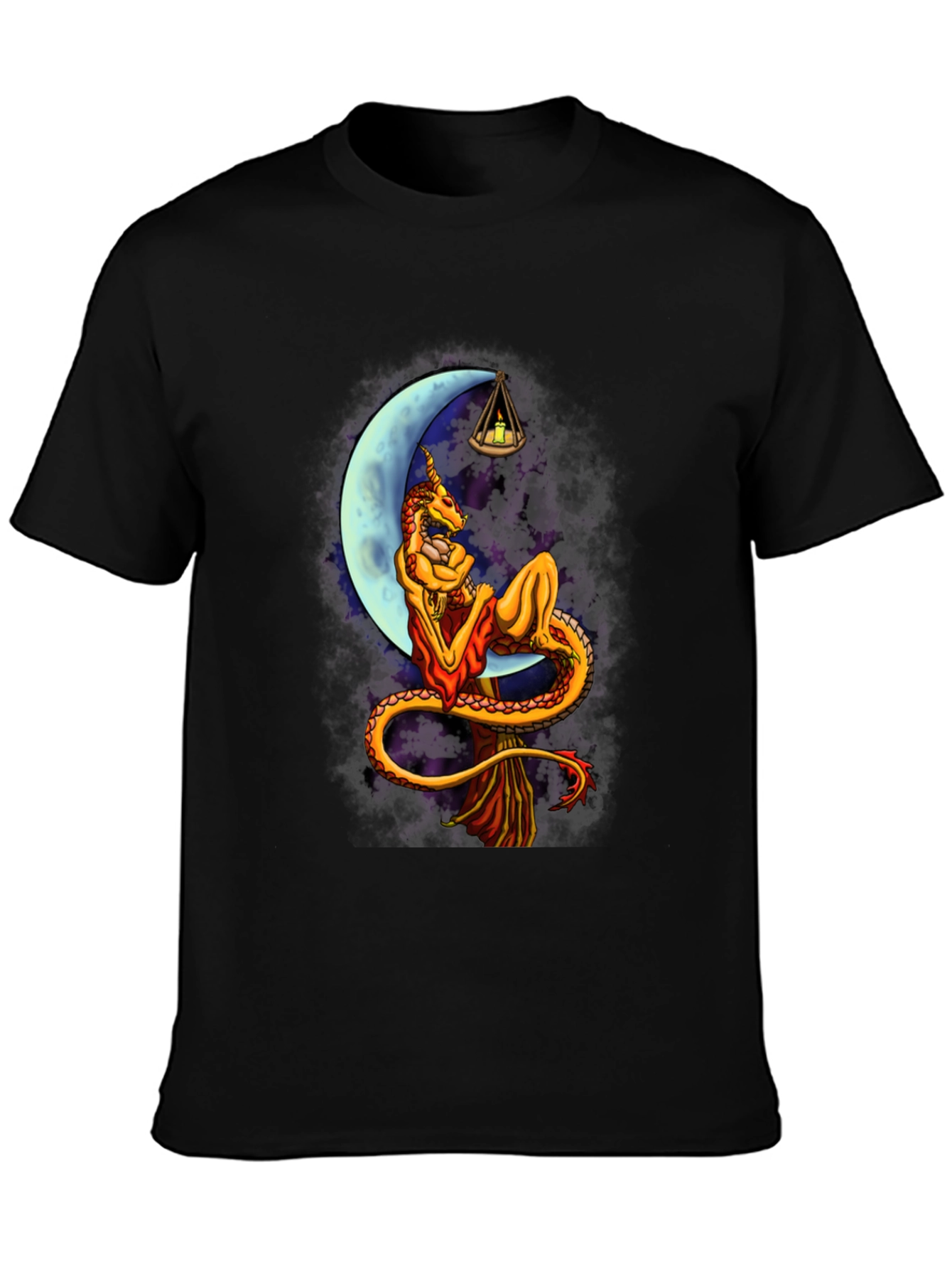 Dragon Moon Black T-Shirt