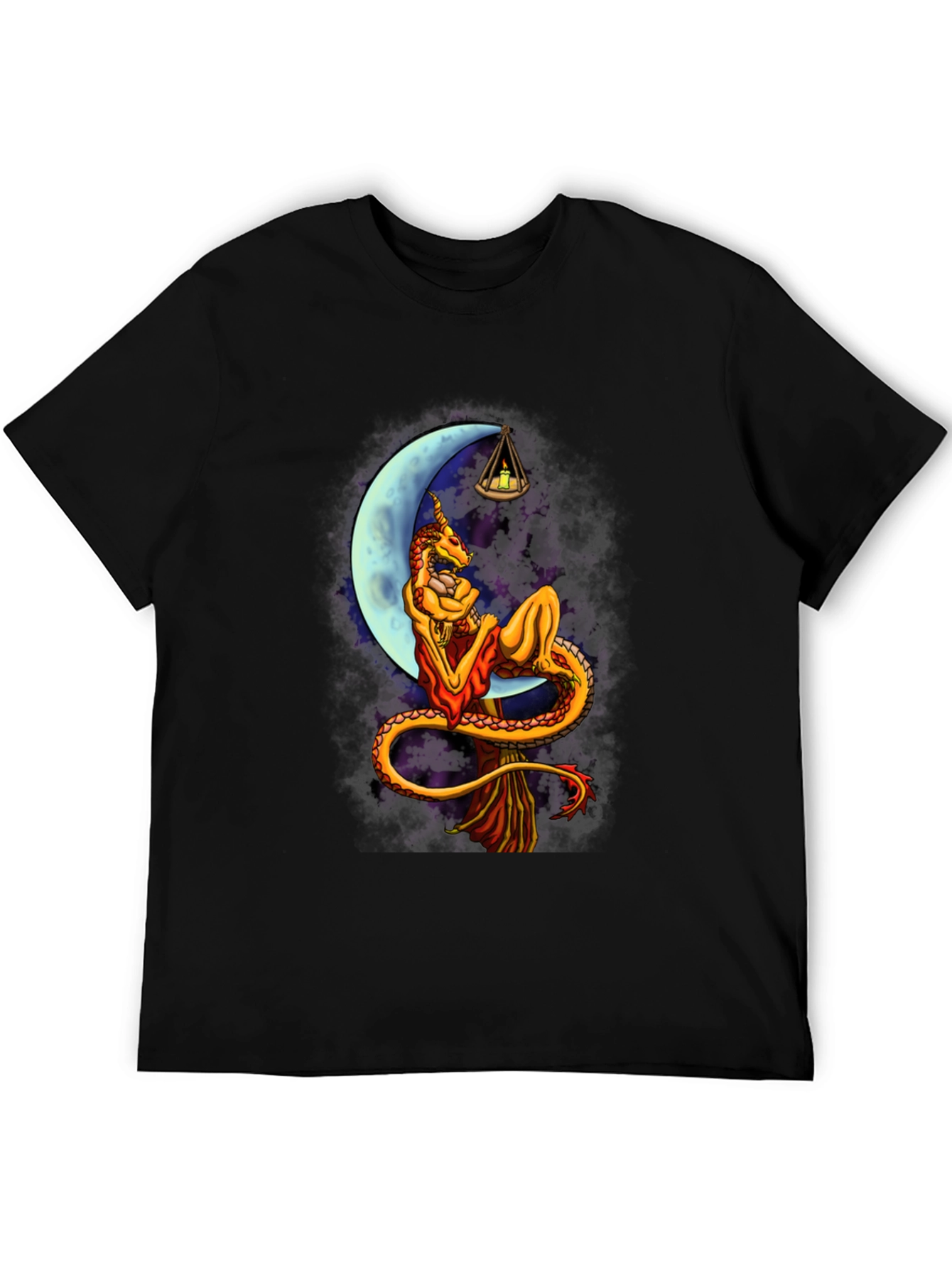 Dragon Moon Black T-Shirt