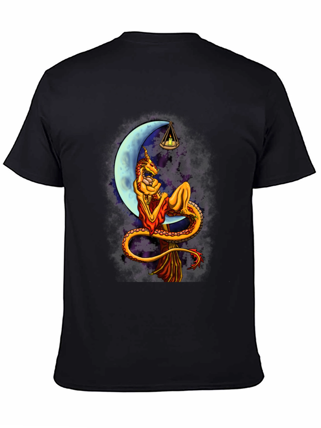 Dragon Moon Black T-Shirt