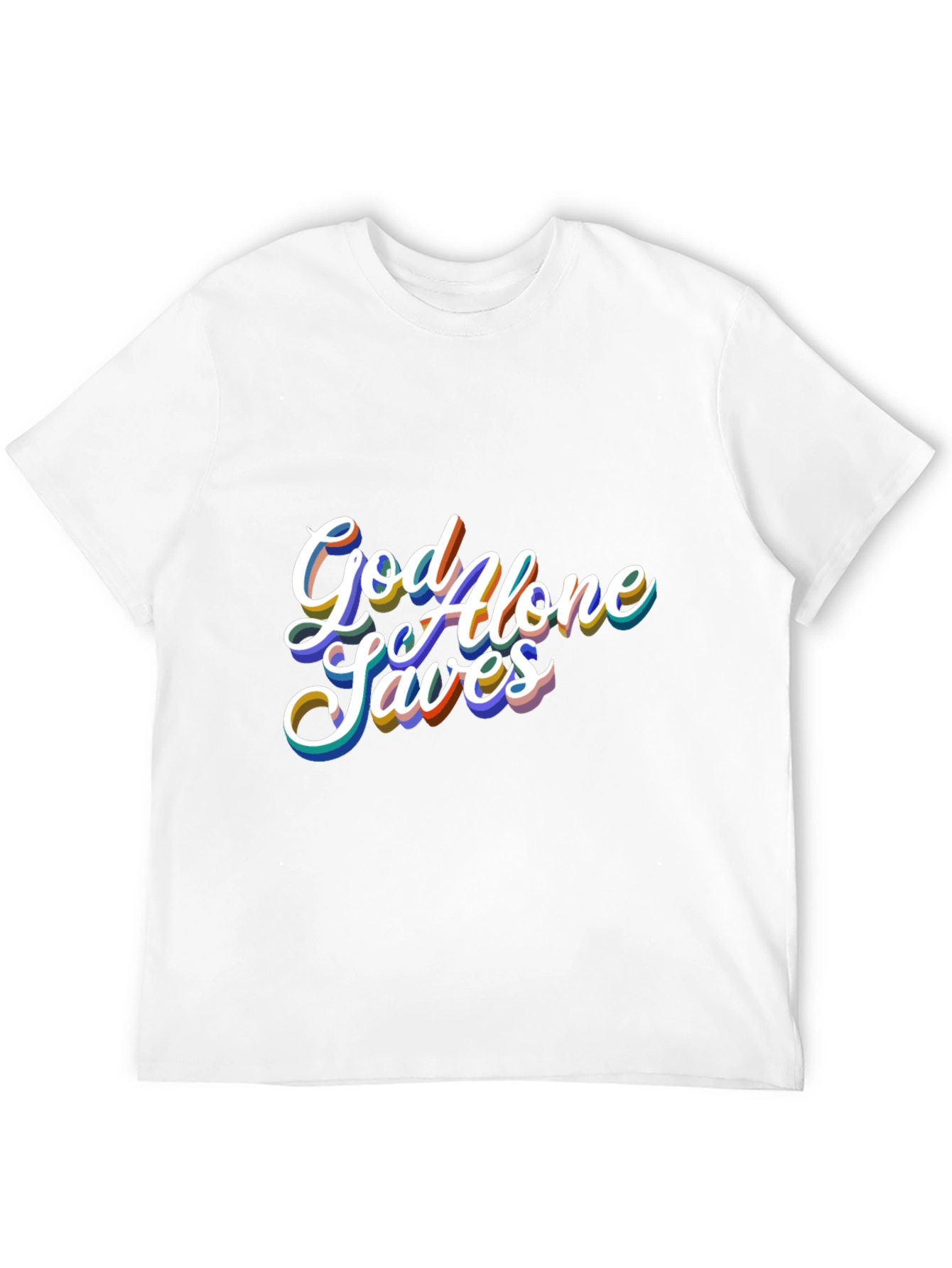 God Alone Saves Christian T-Shirt