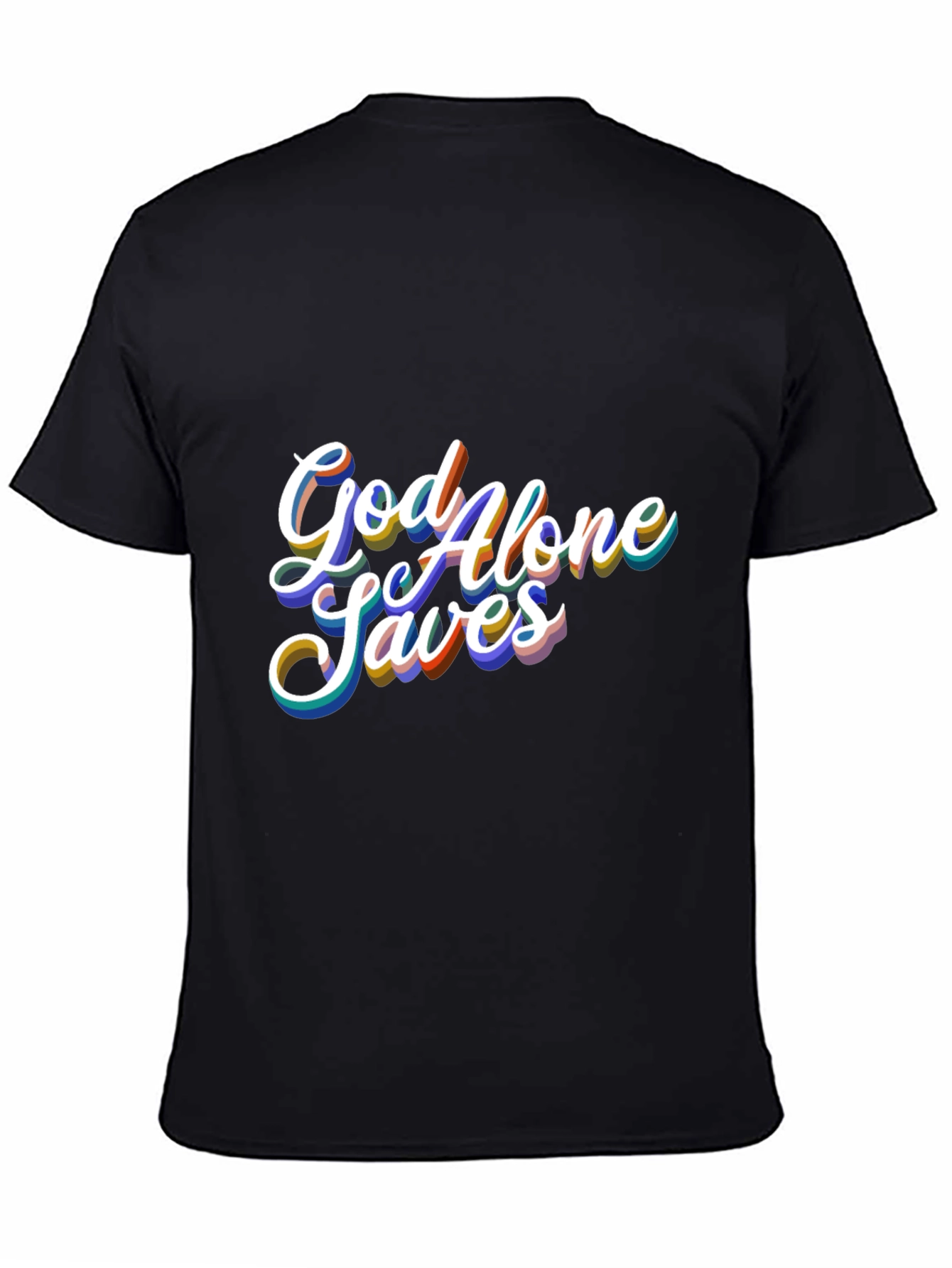 God Alone Saves Christian T-Shirt