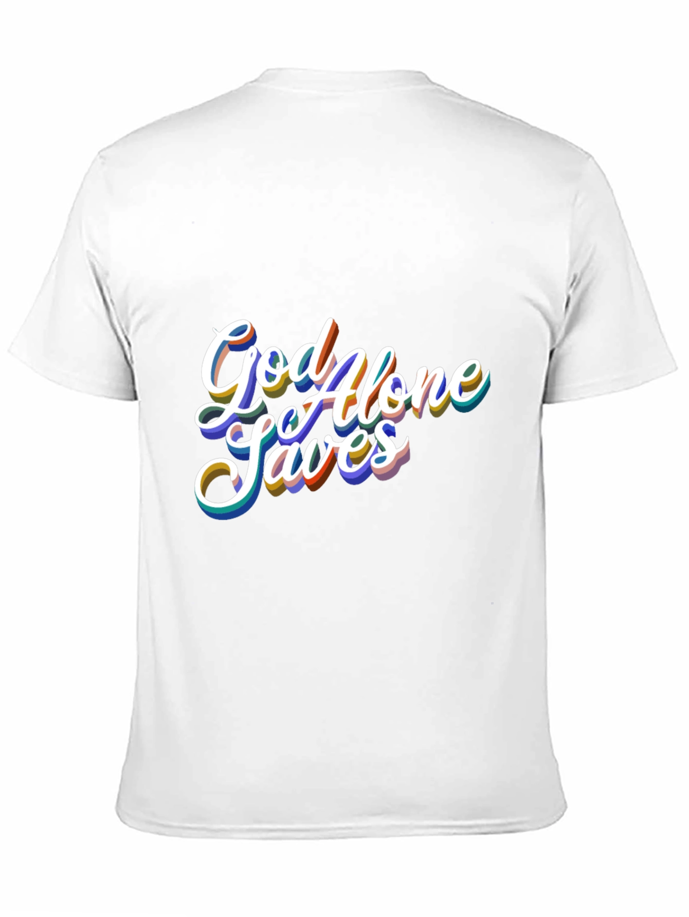 God Alone Saves Christian T-Shirt