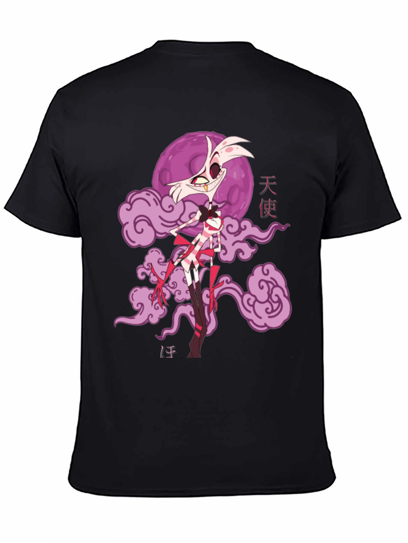 Angel Dust Graphic Tee - Hazbin Hotel Fan Shirt