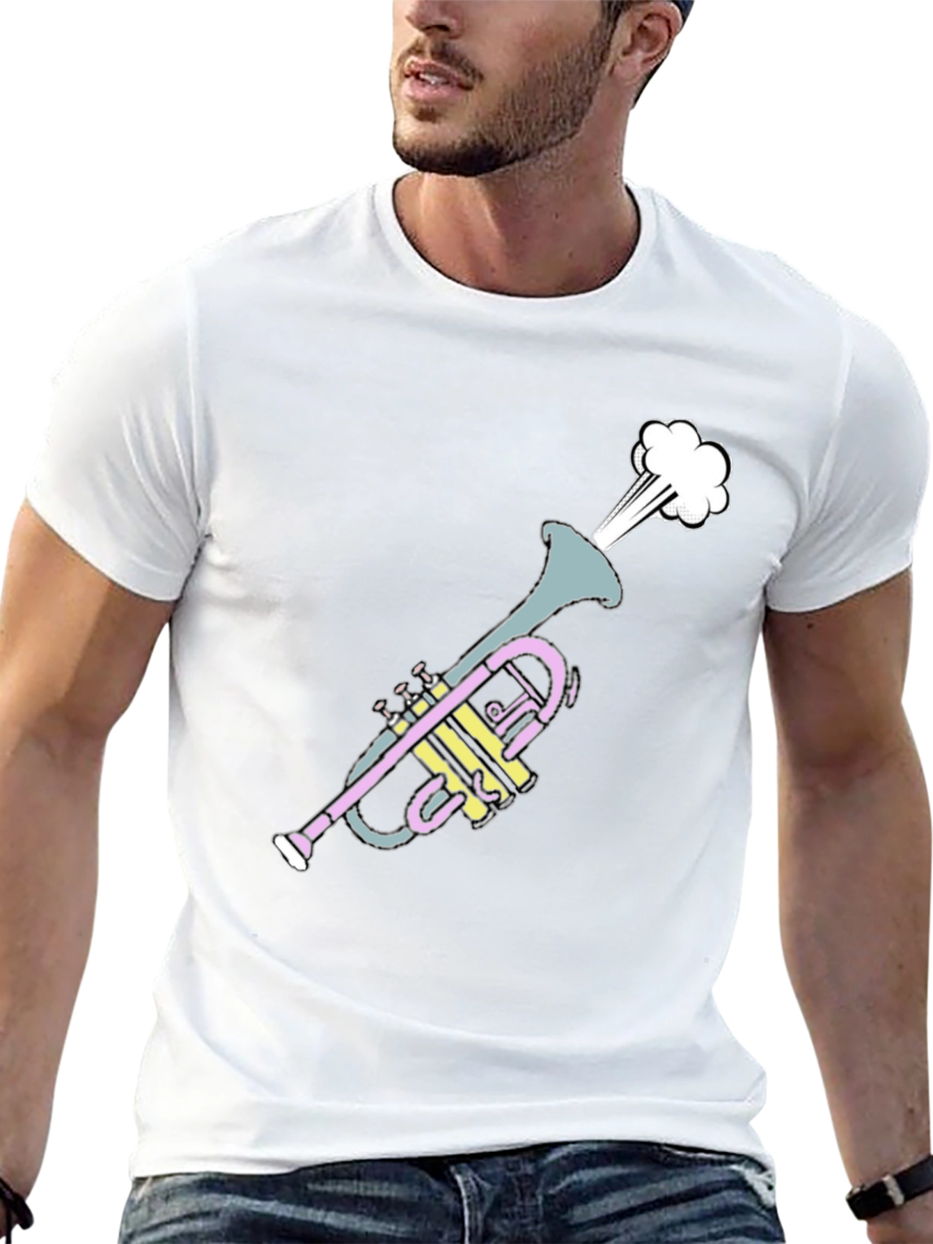 Trumpet T-Shirt - Cool Musician Tee