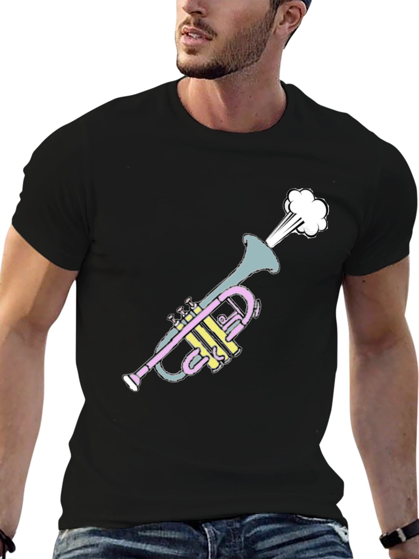 Trumpet T-Shirt - Cool Musician Tee
