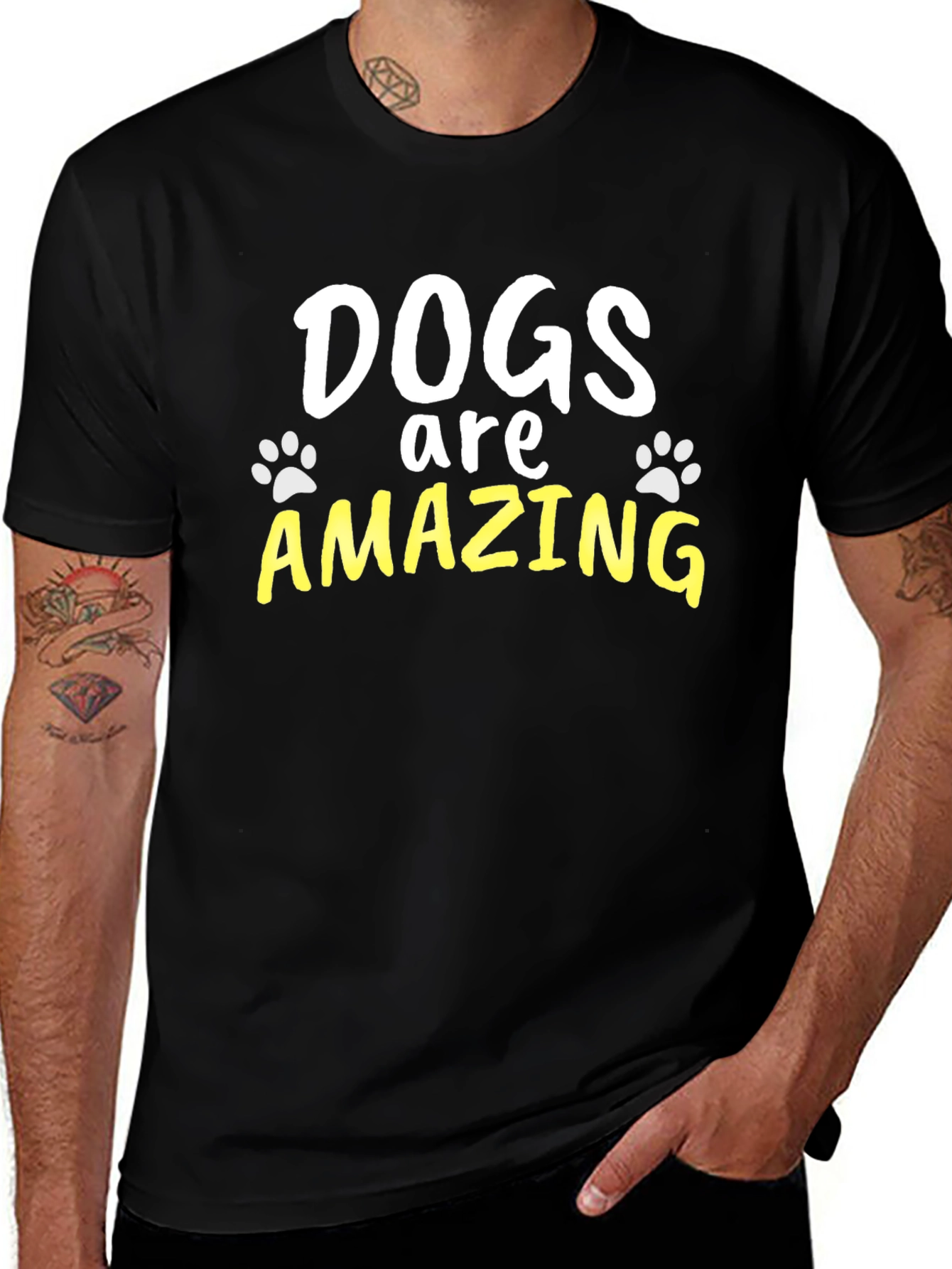 Dogs Are Amazing Graphic T-Shirt