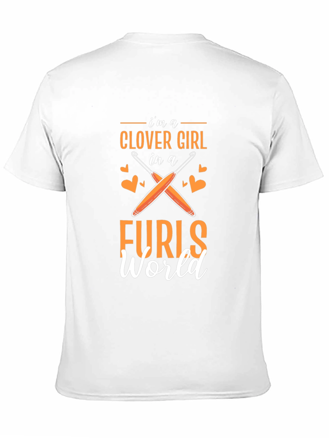 Clover Girl Crochet T-Shirt