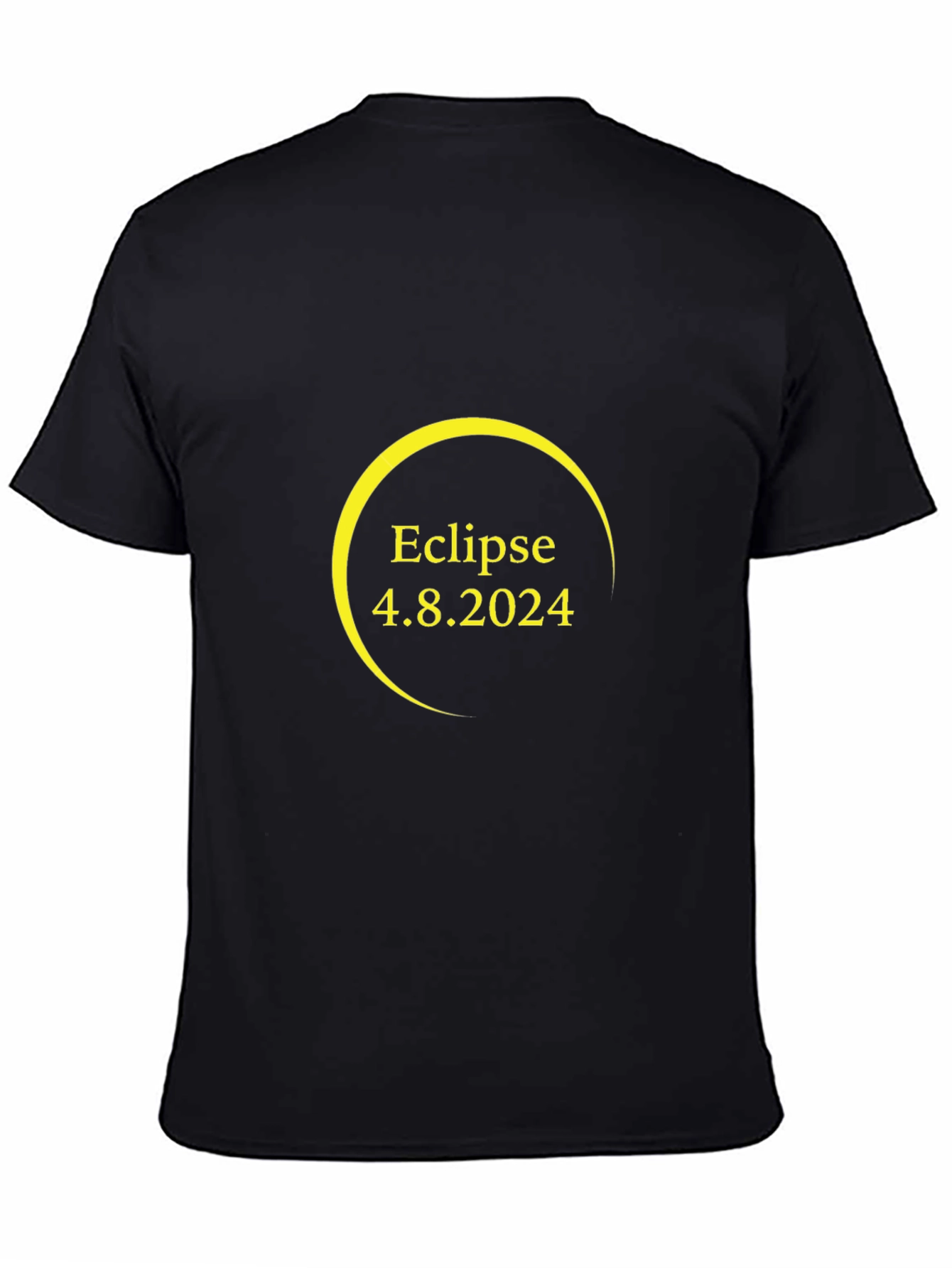 Eclipse 4.8.2024 Black T-Shirt