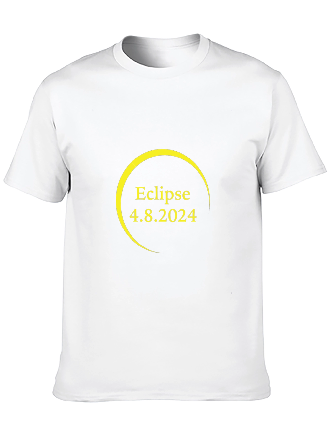 Eclipse 4.8.2024 Black T-Shirt