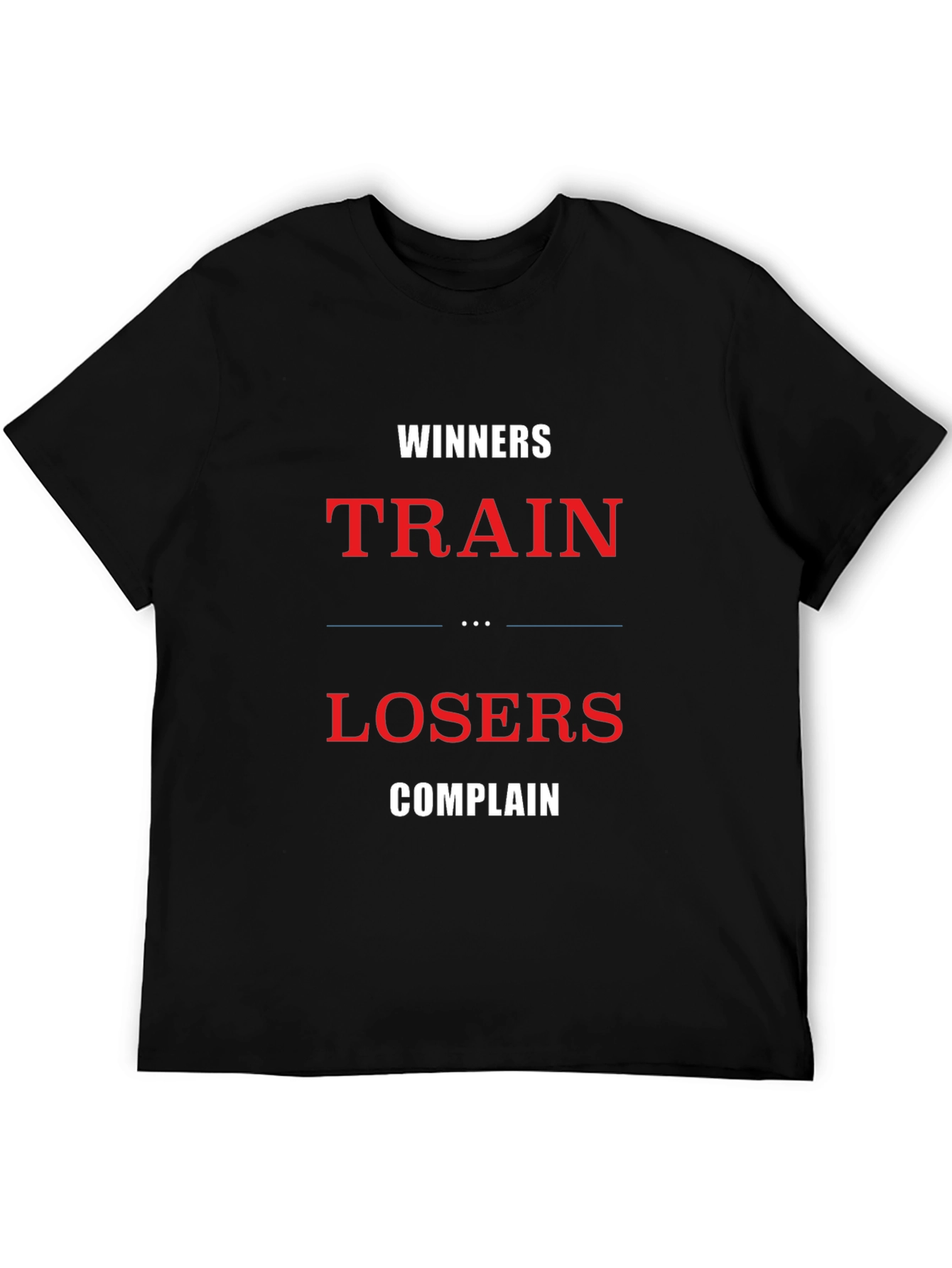 Winners Train T-Shirt Motivational Gym Fitness Tee