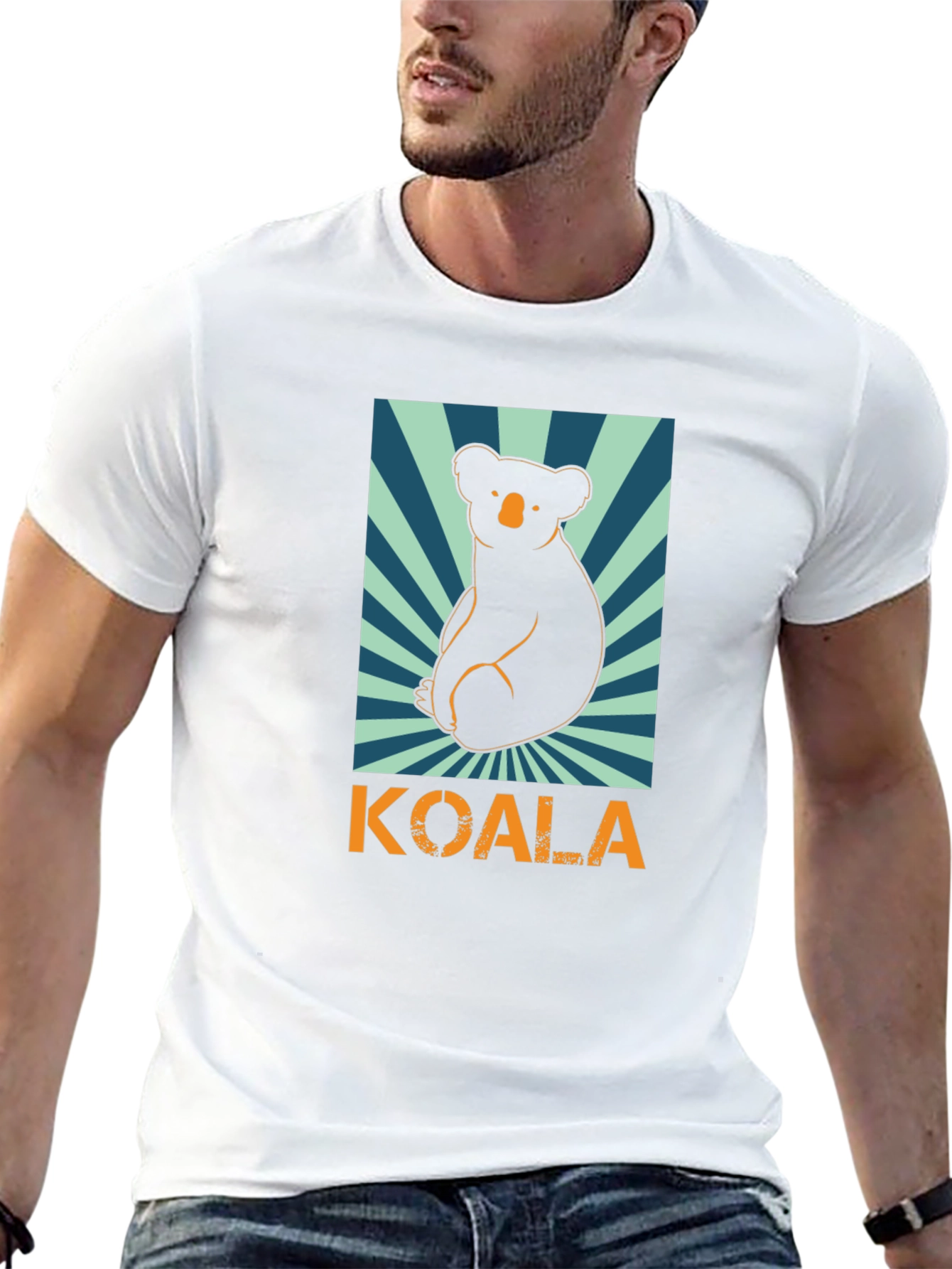 Koala T-Shirt Animal Lover Tee Graphic Print Shirt