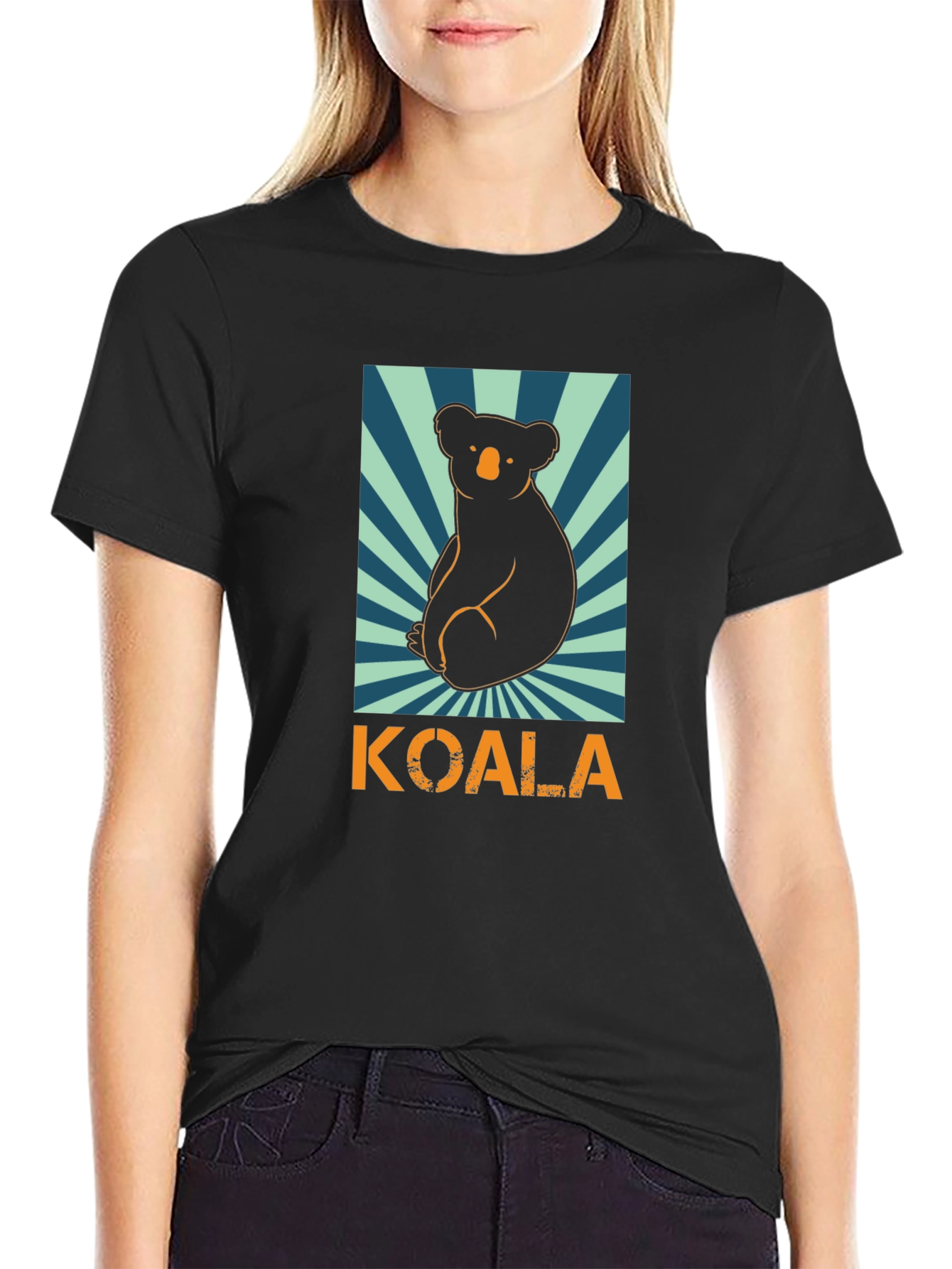 Koala T-Shirt Animal Lover Tee Graphic Print Shirt
