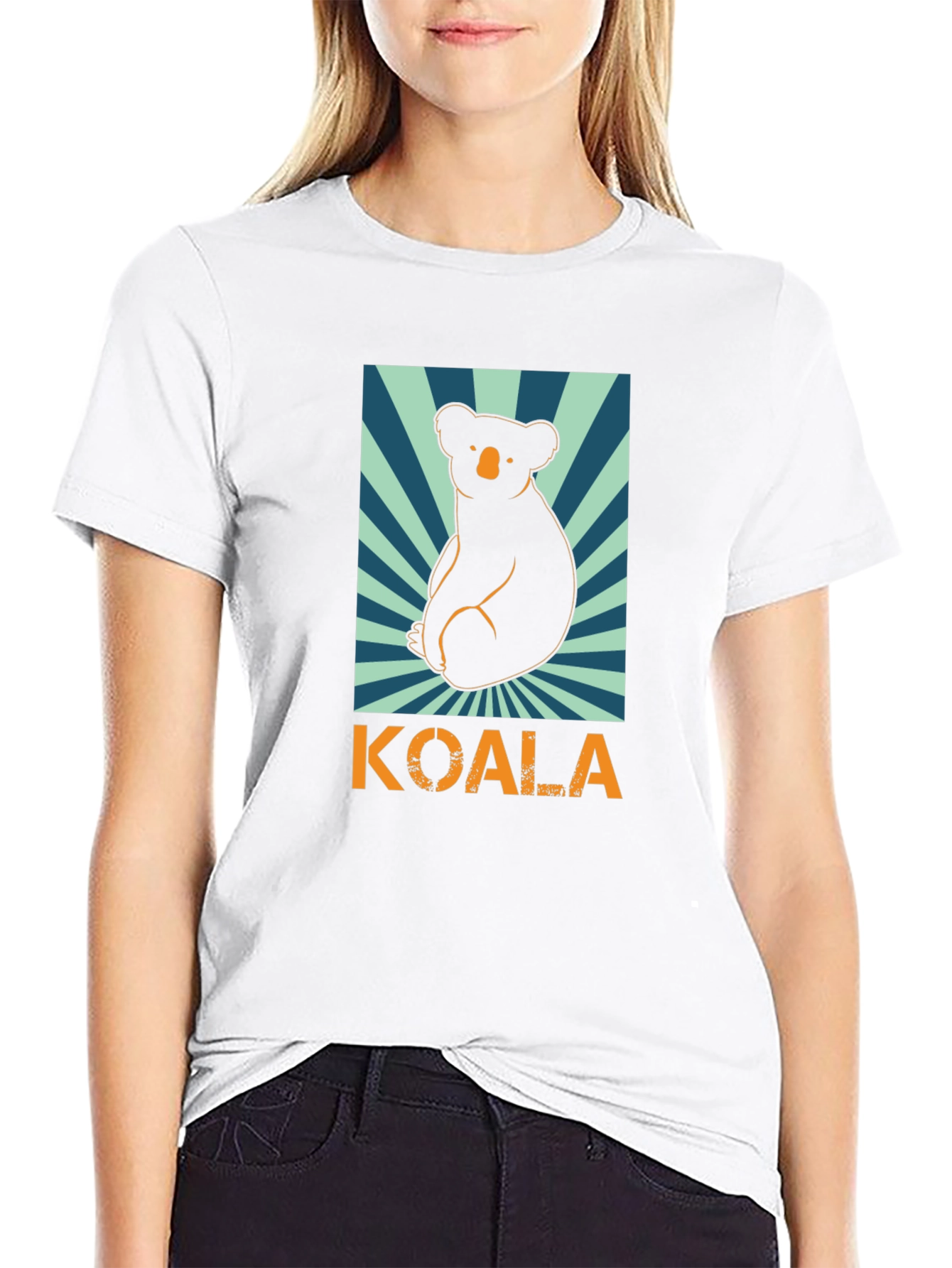 Koala T-Shirt Animal Lover Tee Graphic Print Shirt