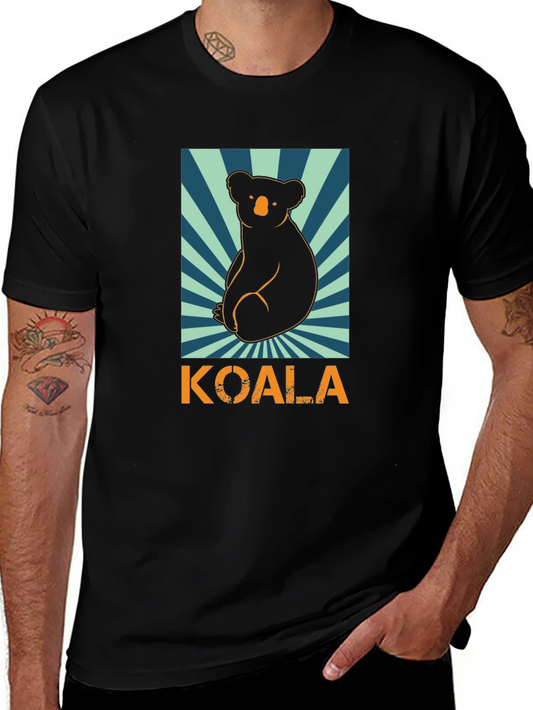 Koala T-Shirt Animal Lover Tee Graphic Print Shirt