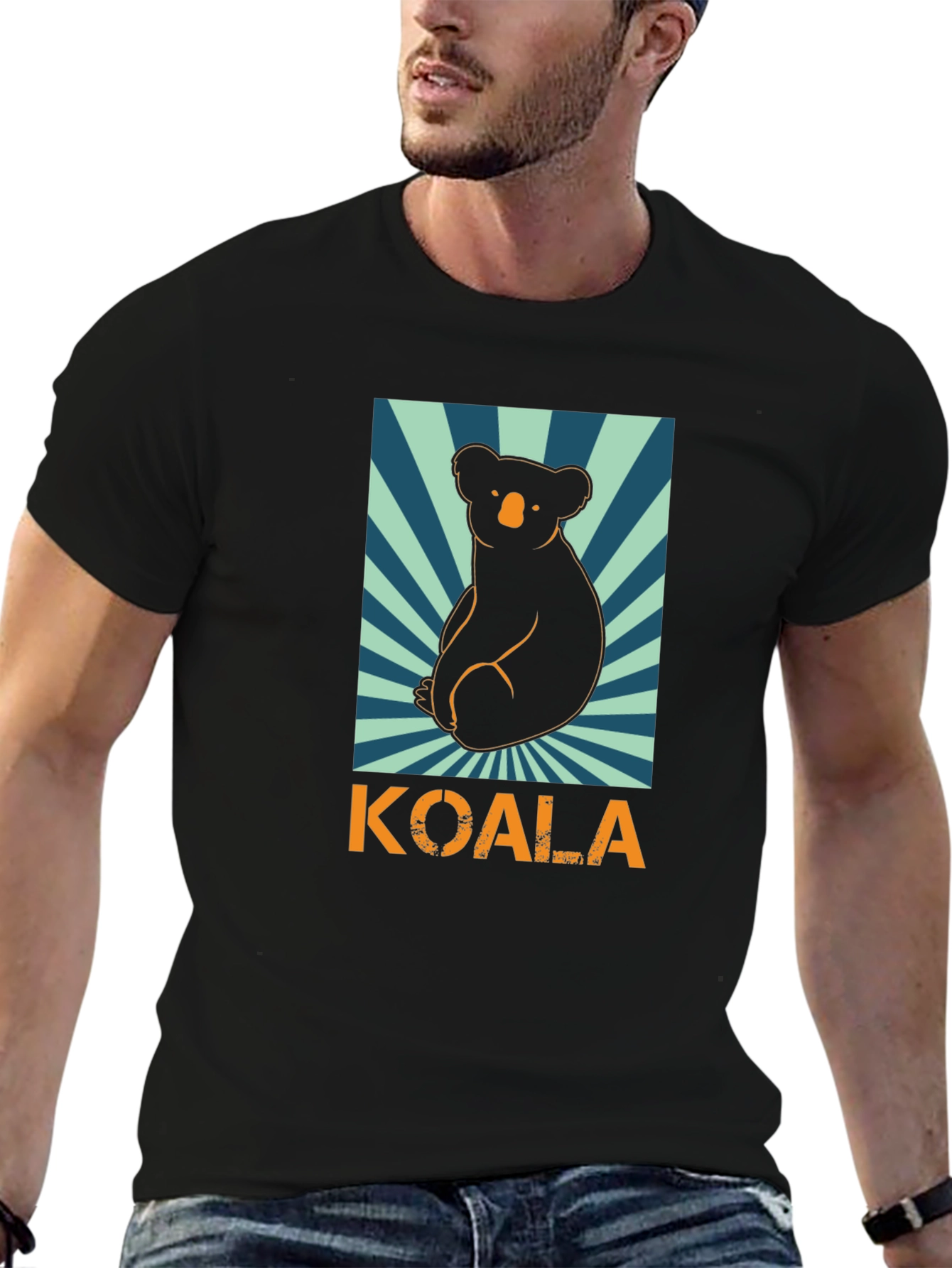 Koala T-Shirt Animal Lover Tee Graphic Print Shirt