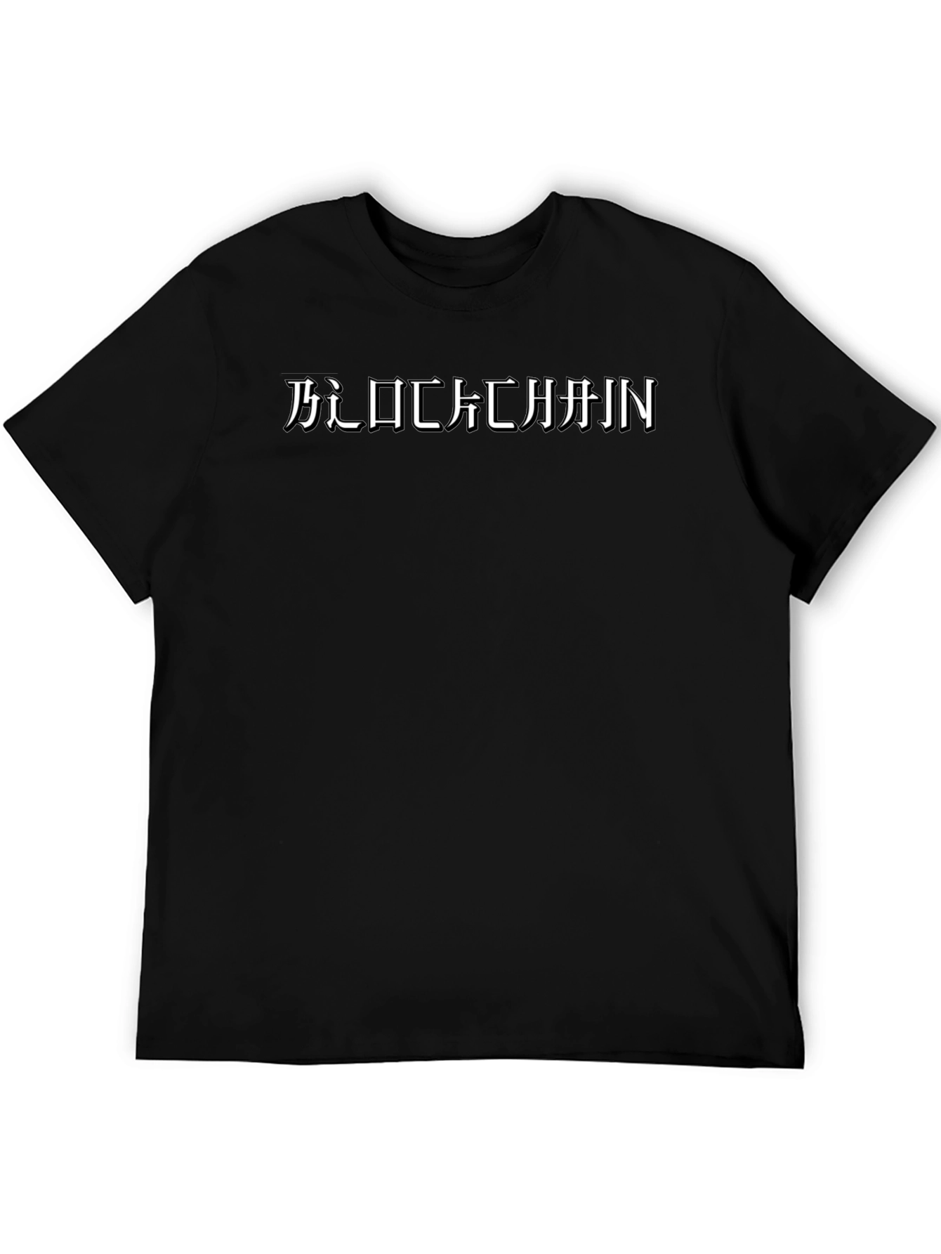 Blockchain Graphic T-Shirt - Modern Streetwear