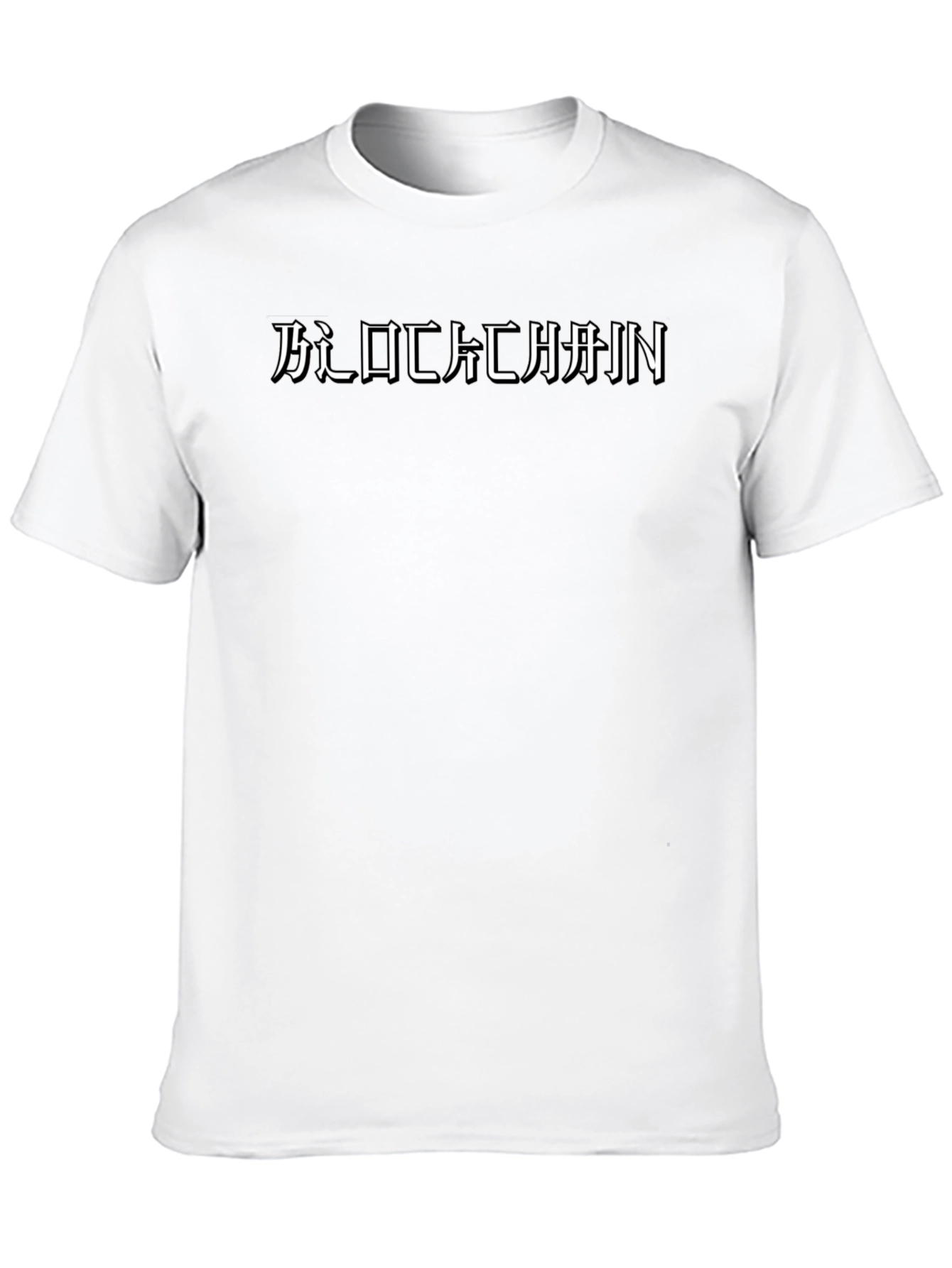 Blockchain Graphic T-Shirt - Modern Streetwear