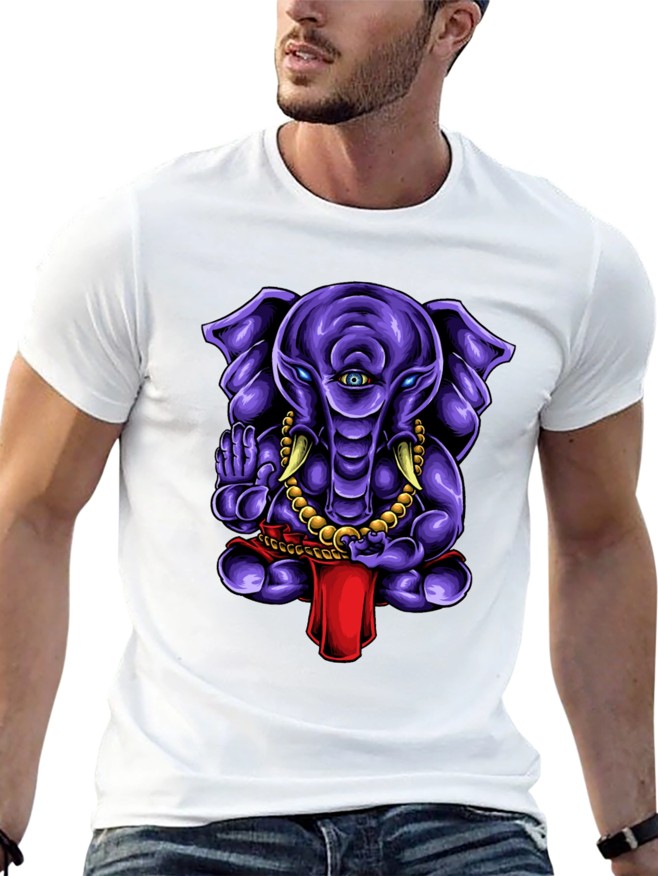 Third Eye Elephant Graphic Tee