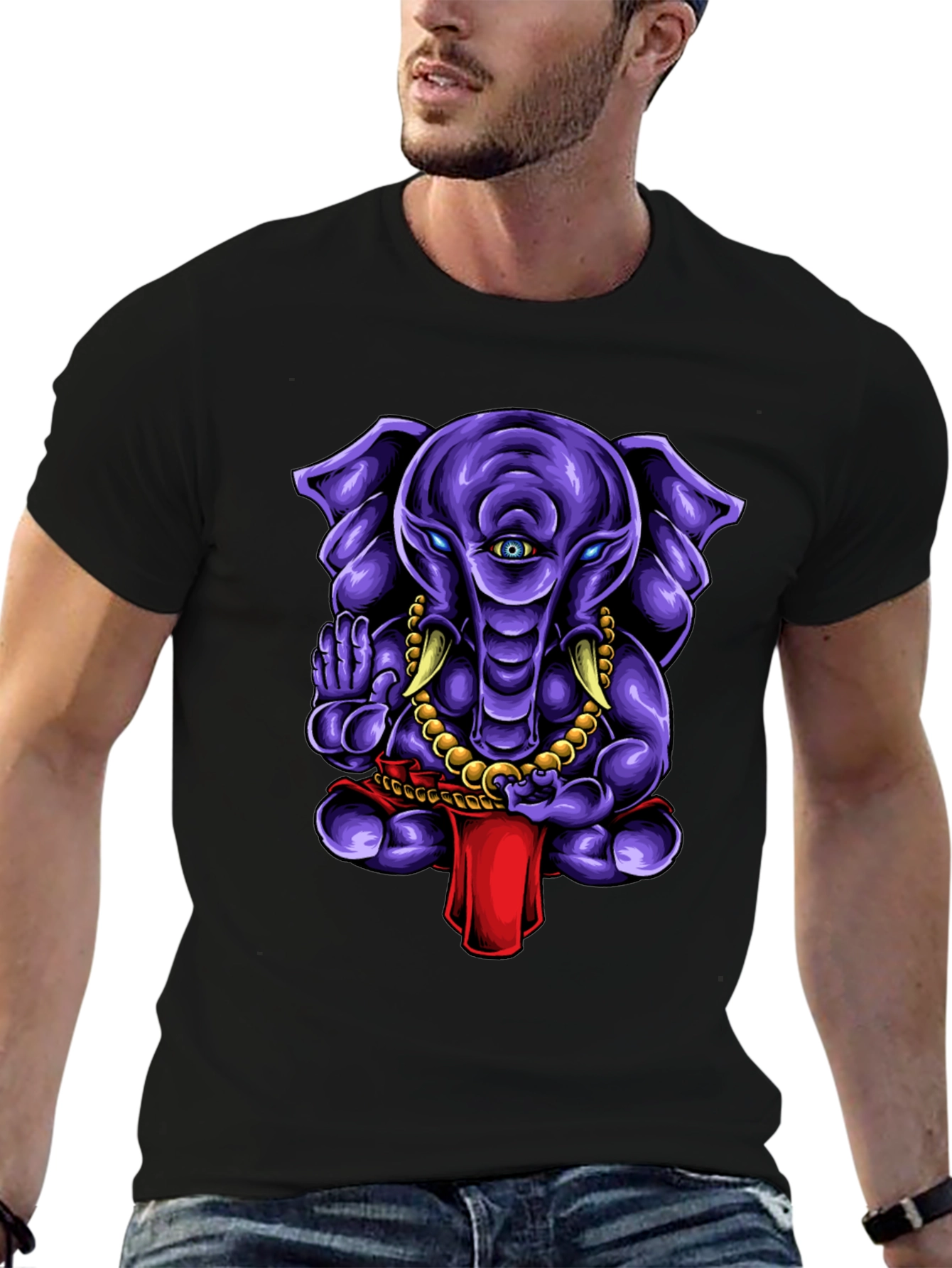 Third Eye Elephant Graphic Tee