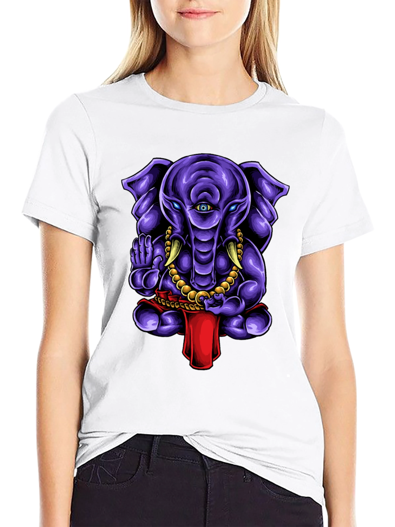Third Eye Elephant Graphic Tee