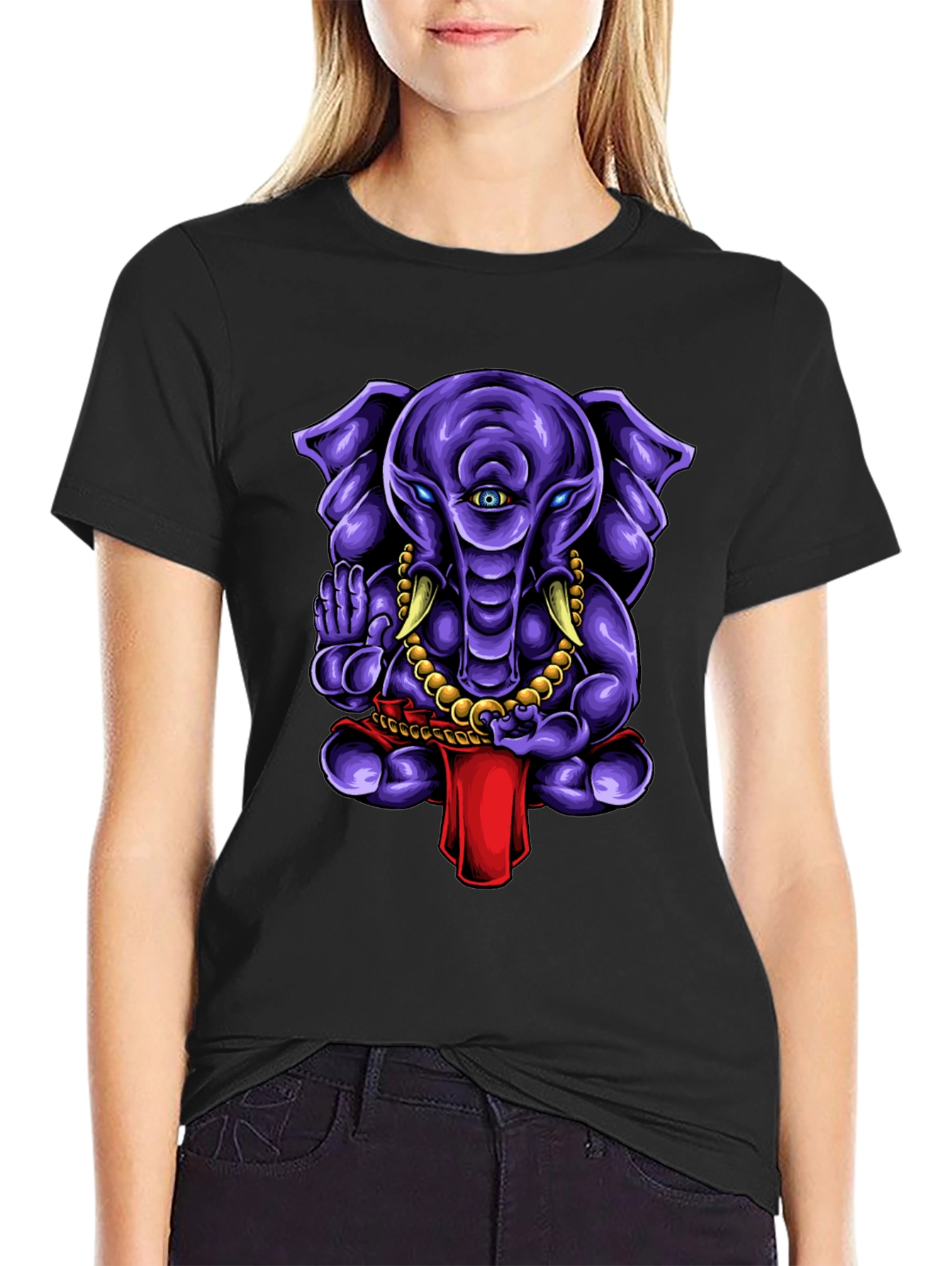 Third Eye Elephant Graphic Tee