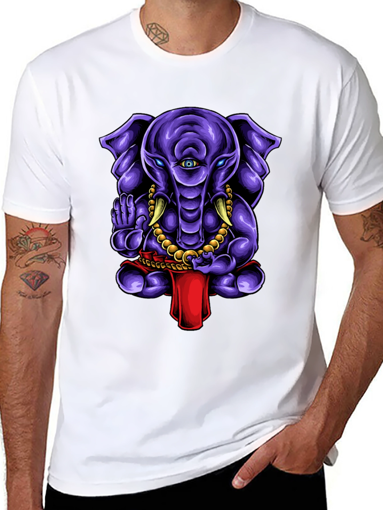 Third Eye Elephant Graphic Tee