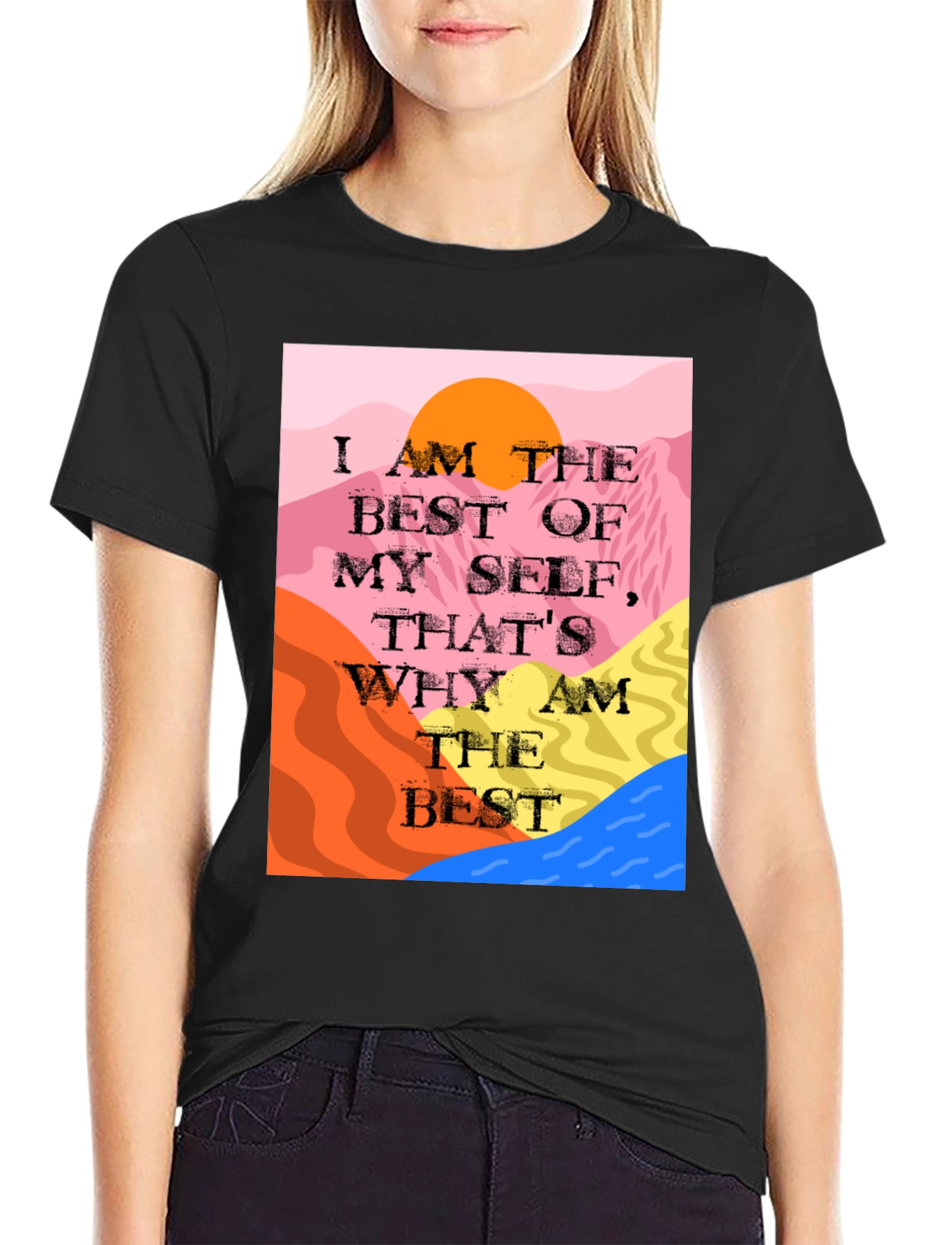 Motivational T-Shirt: I am the Best of Myself