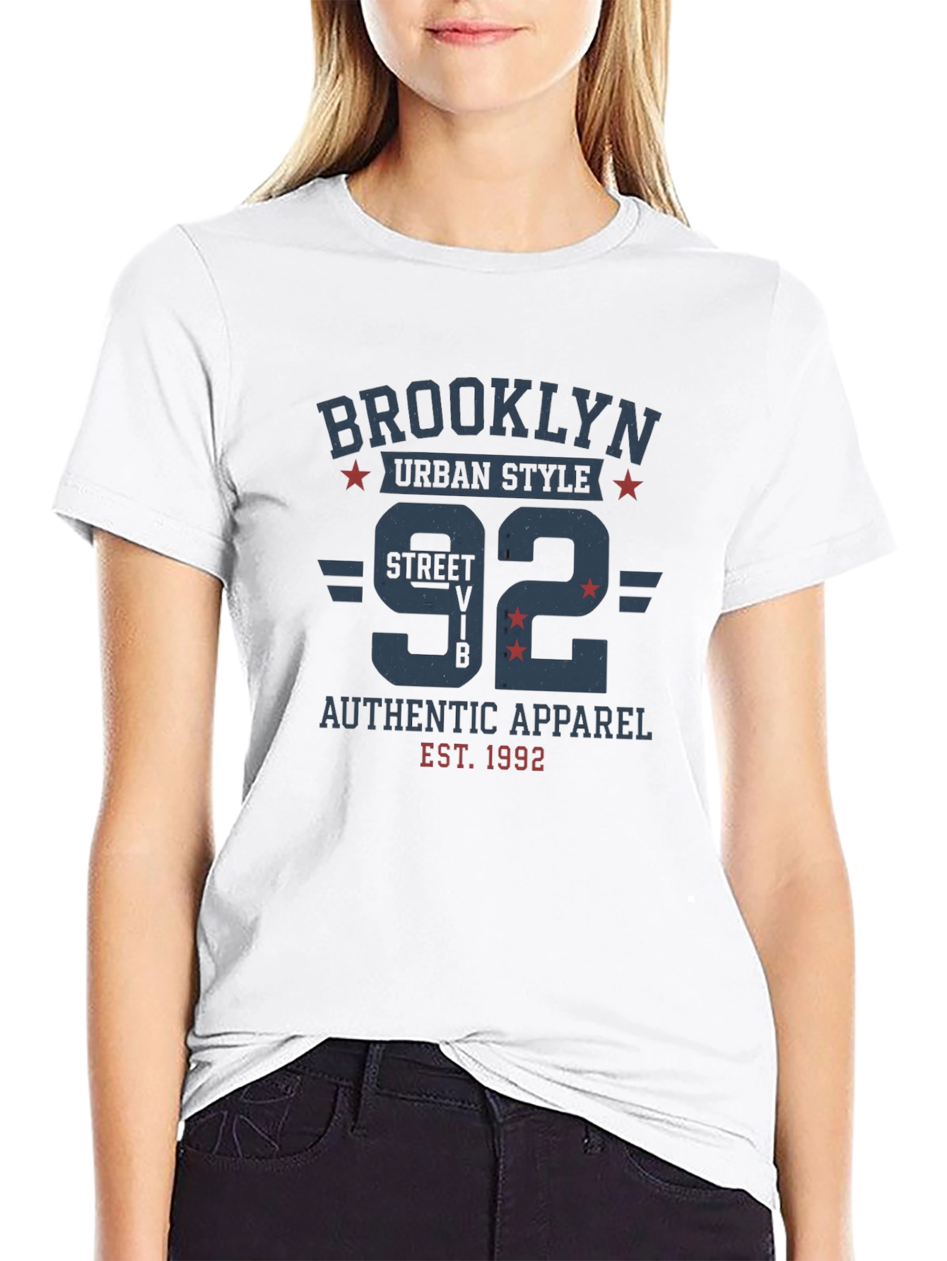 Brooklyn 92 Graphic Tee - Urban Style T-Shirt