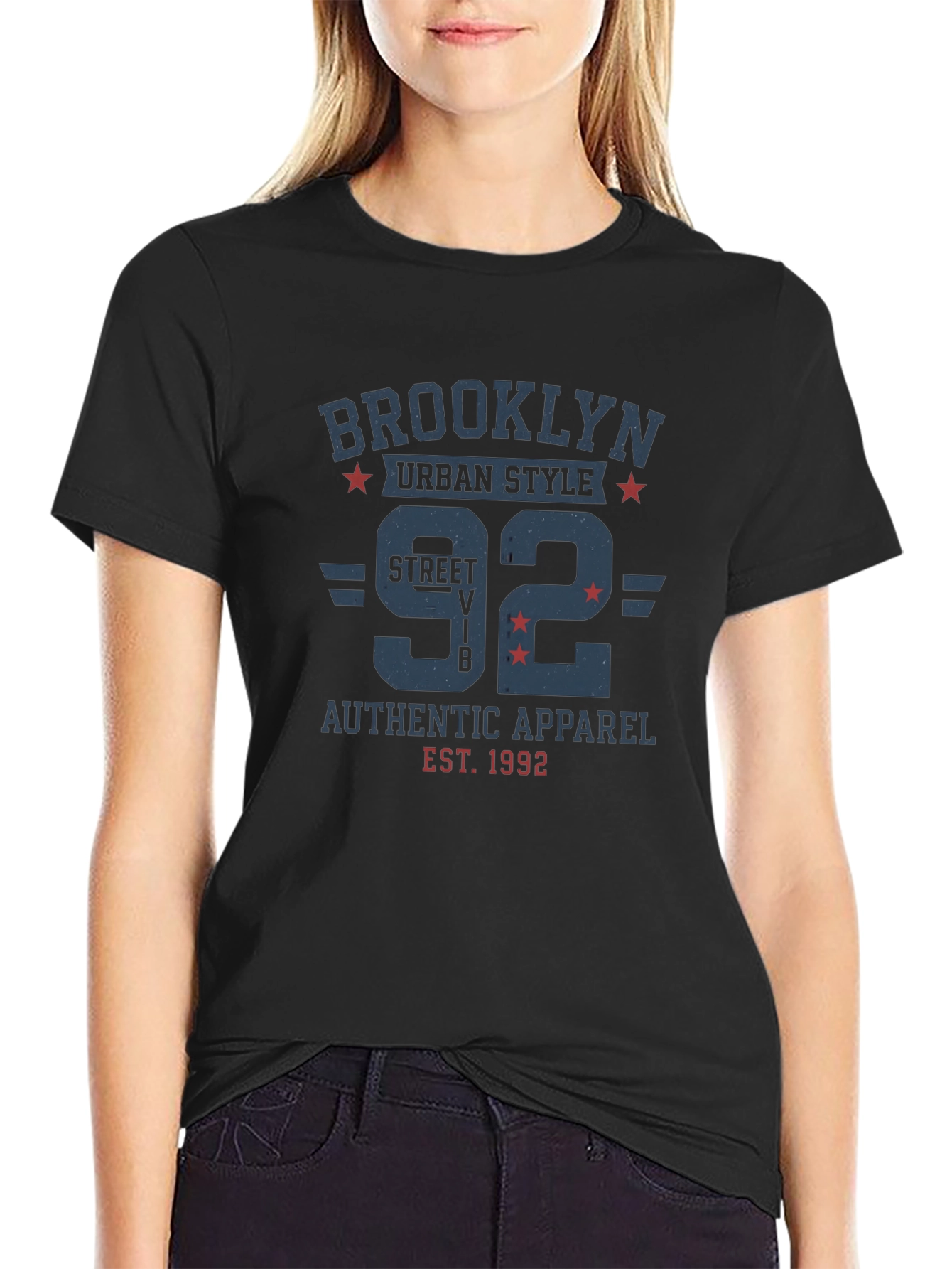 Brooklyn 92 Graphic Tee - Urban Style T-Shirt