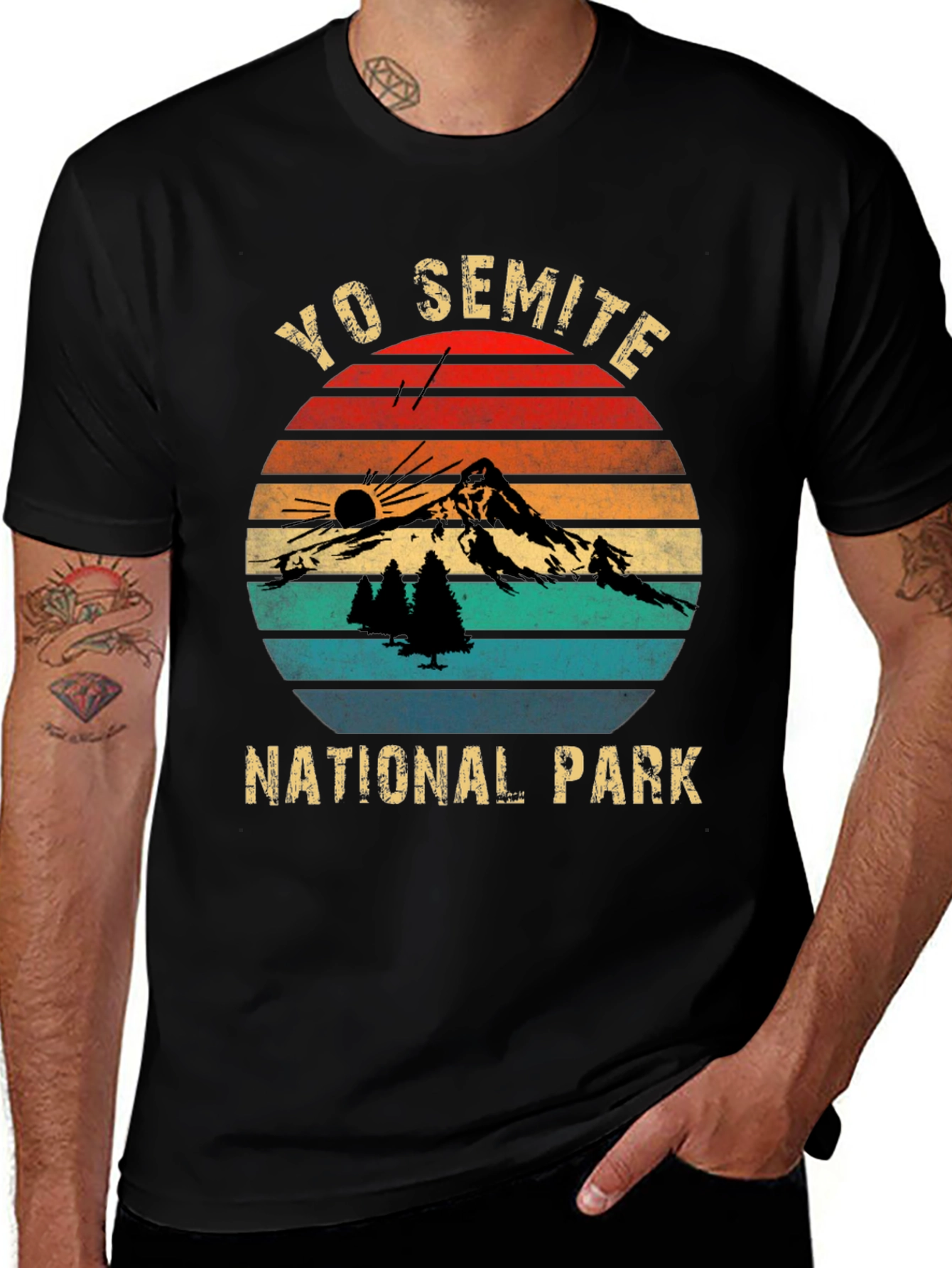 Yo Semite National Park Graphic Tee