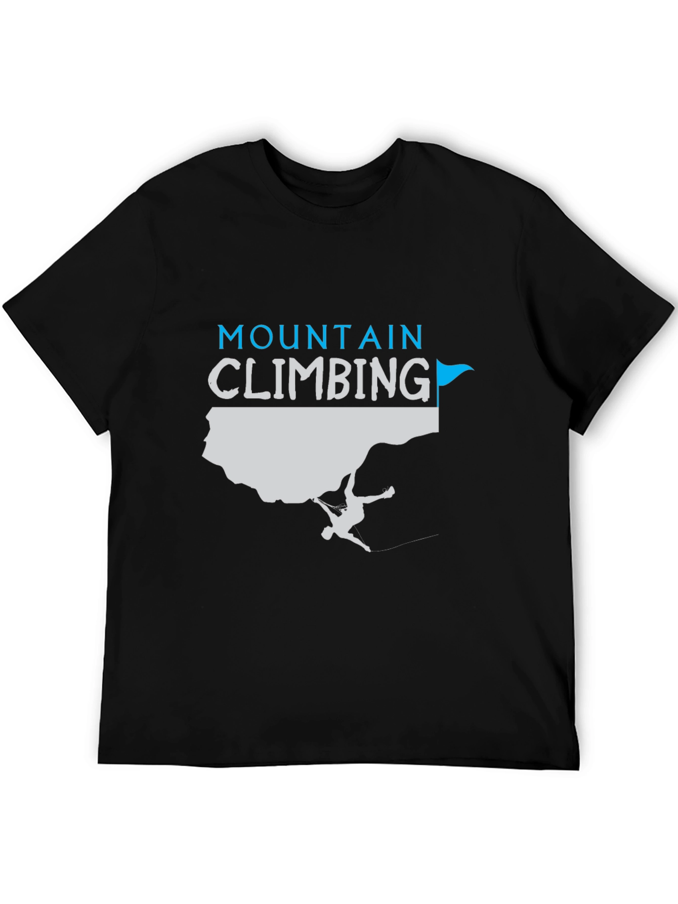 Mountain Climbing Graphic Tee - Rock Climbing Shirt