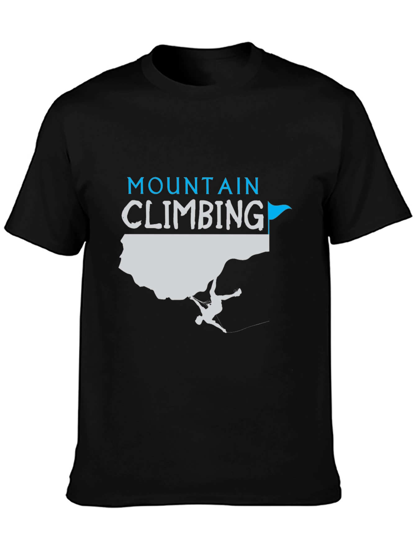 Mountain Climbing Graphic Tee - Rock Climbing Shirt