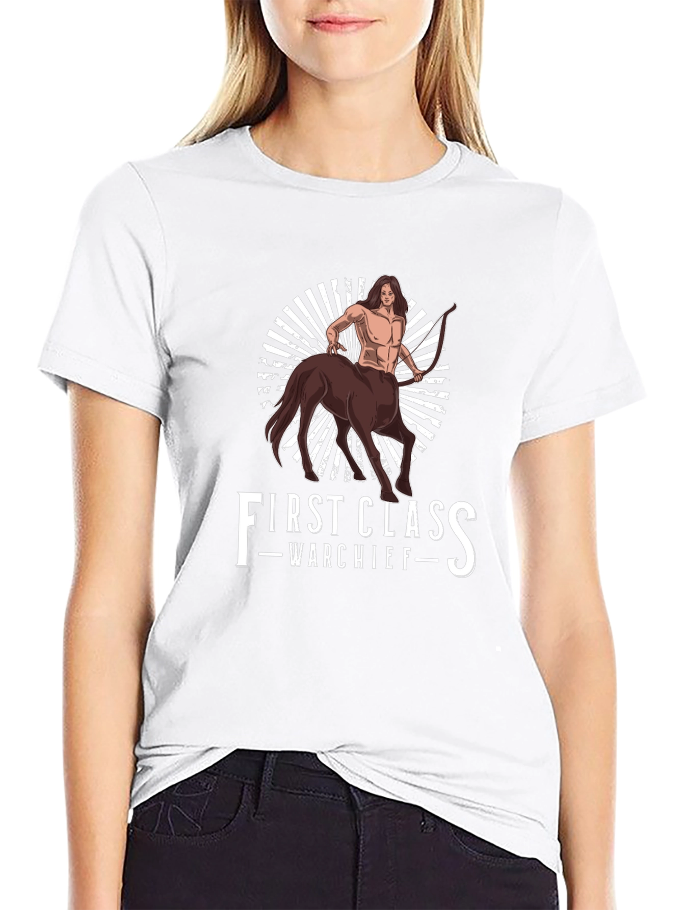 First Class Warchief Centaur Graphic Tee