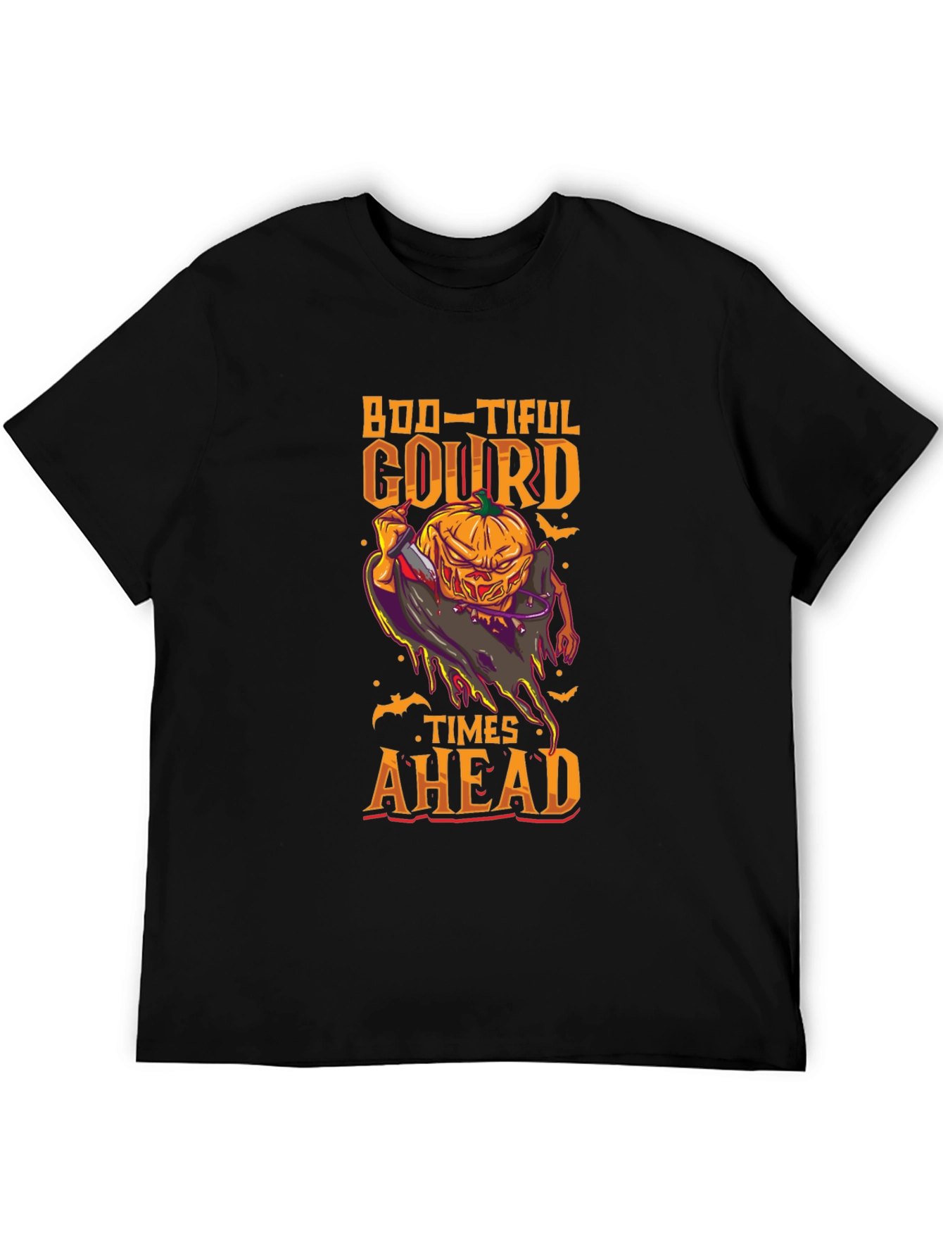 Boo-tiful Gourd Times Ahead Halloween T-Shirt