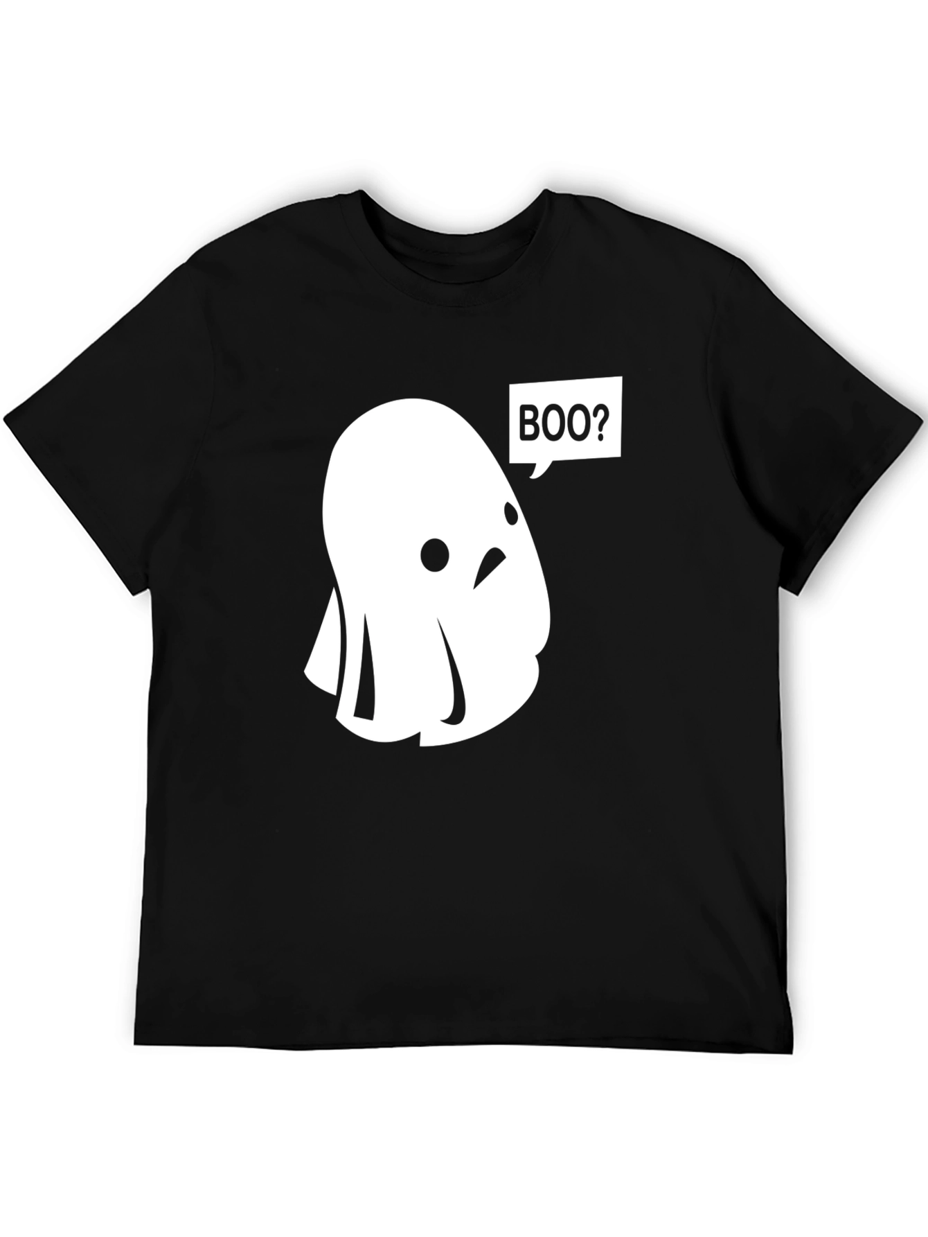 Boo Ghost T-Shirt - Spooky & Cute