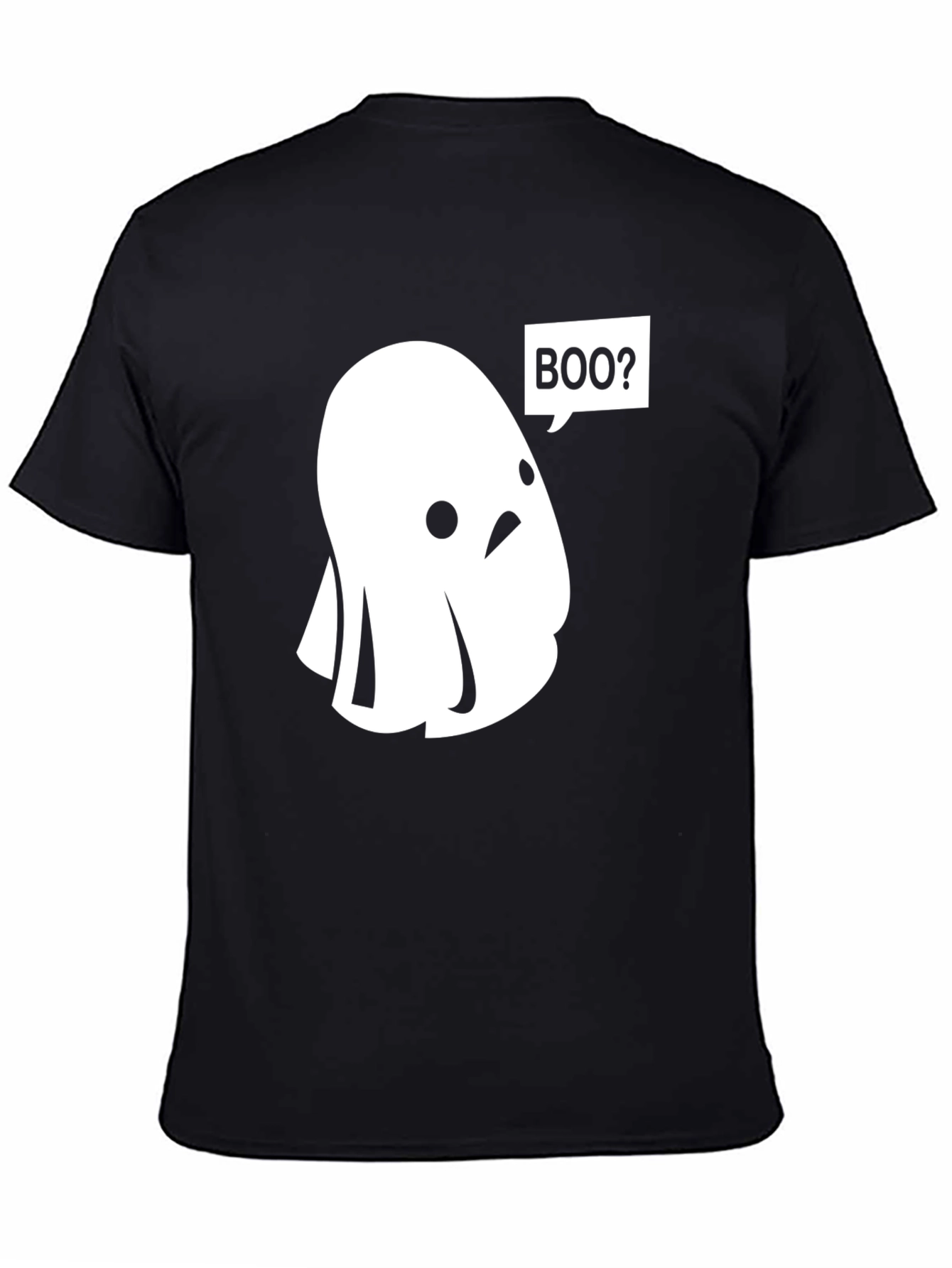 Boo Ghost T-Shirt - Spooky & Cute