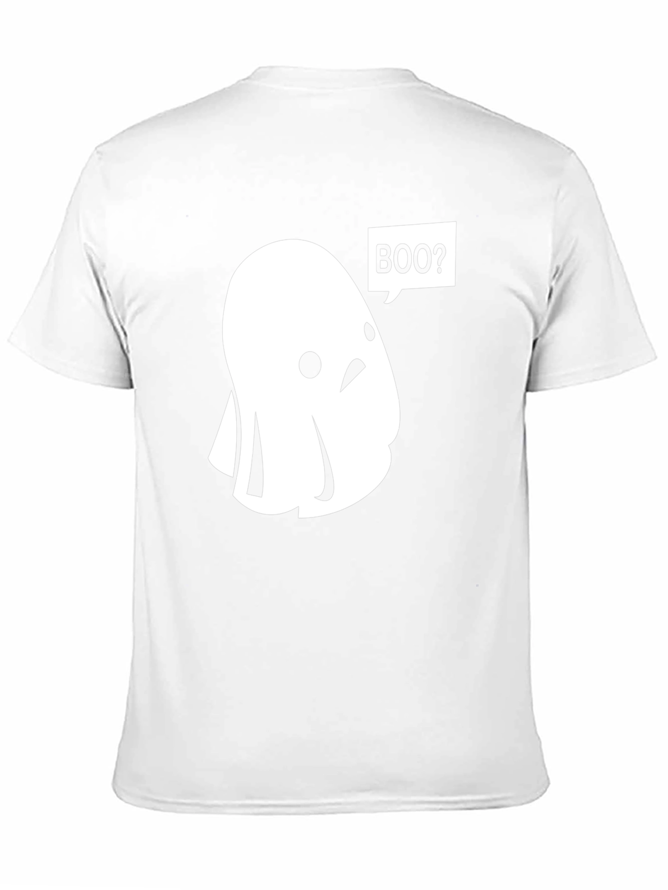Boo Ghost T-Shirt - Spooky & Cute