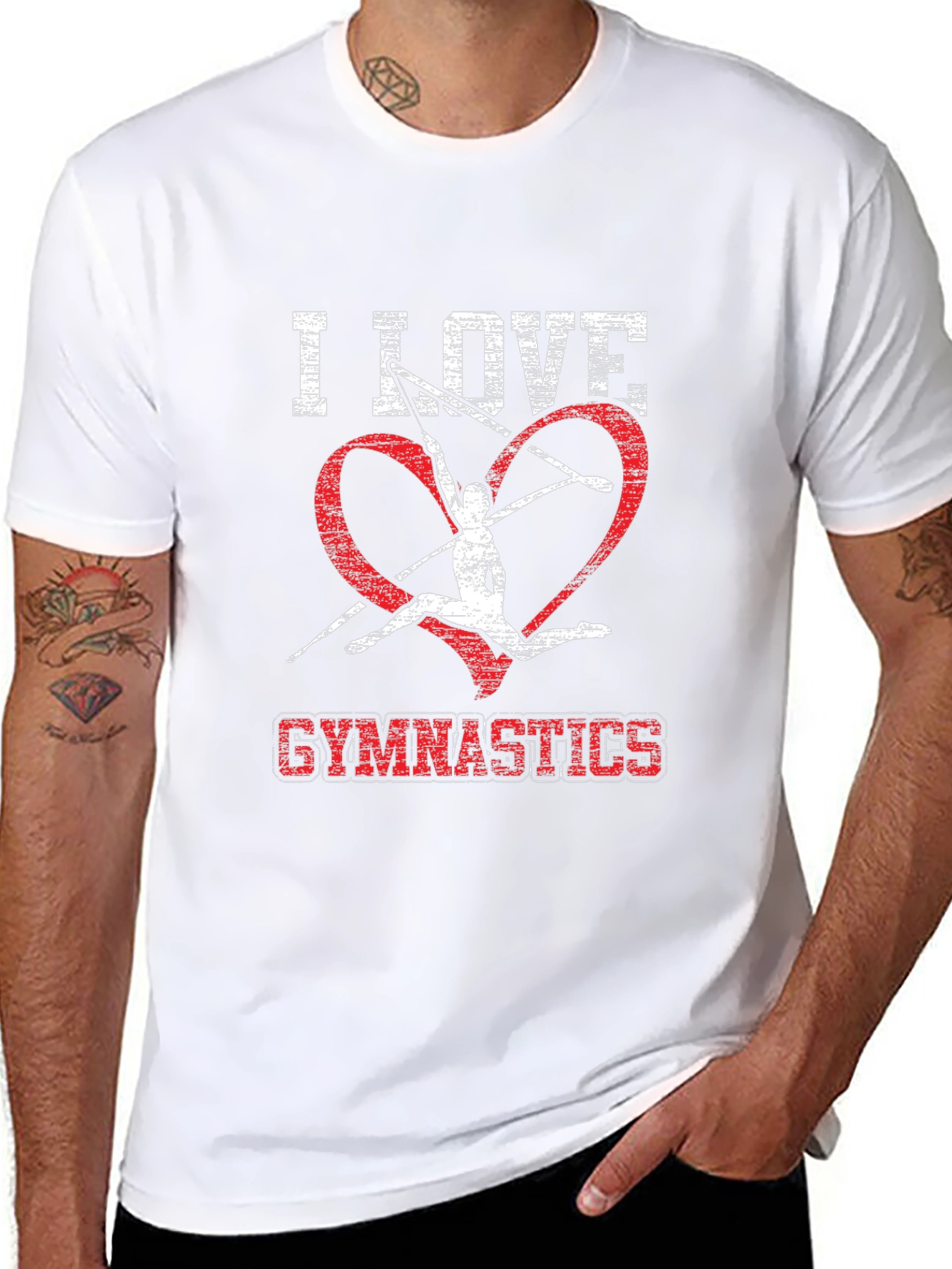 I Love Gymnastics T-Shirt