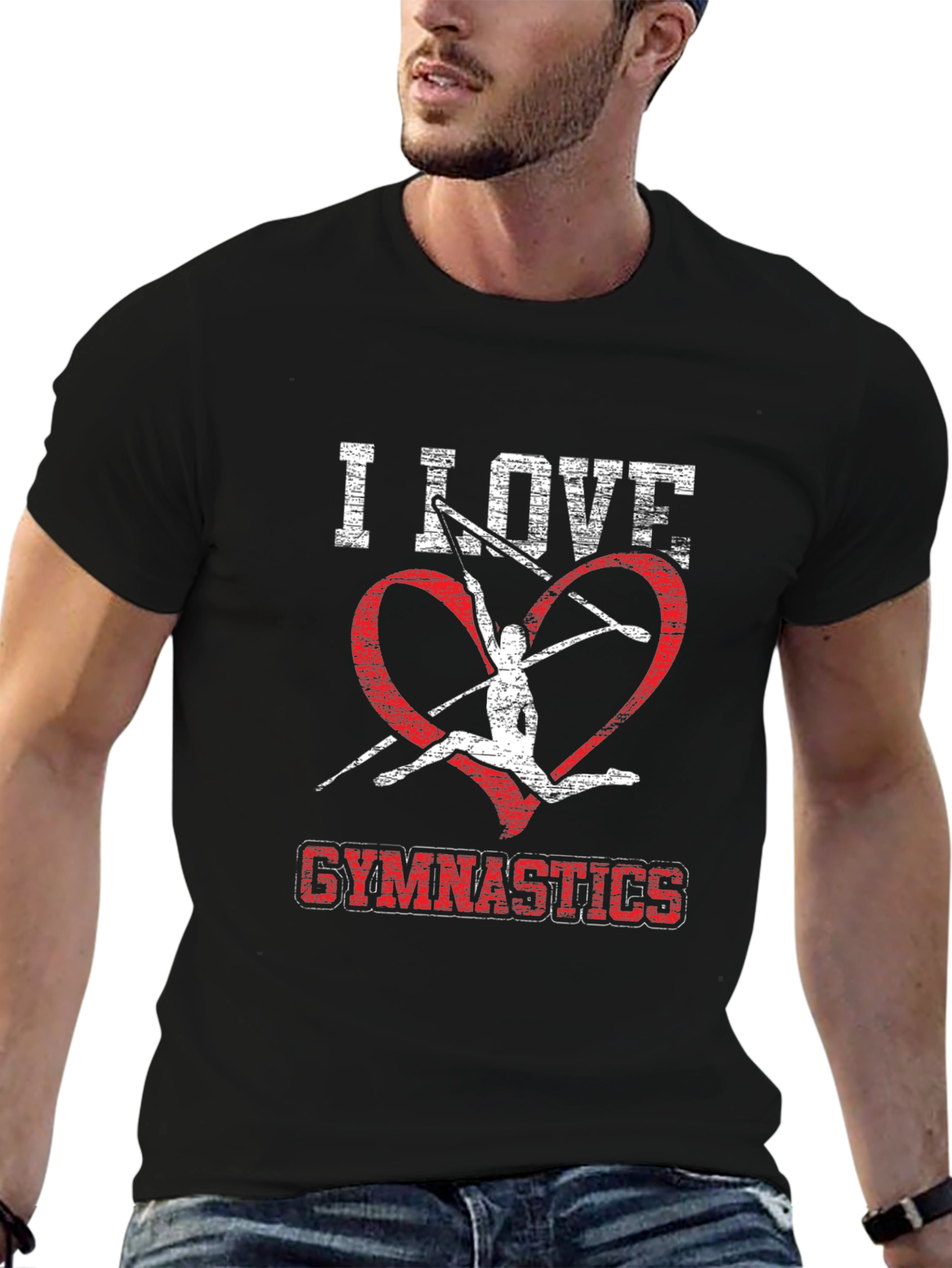 I Love Gymnastics T-Shirt