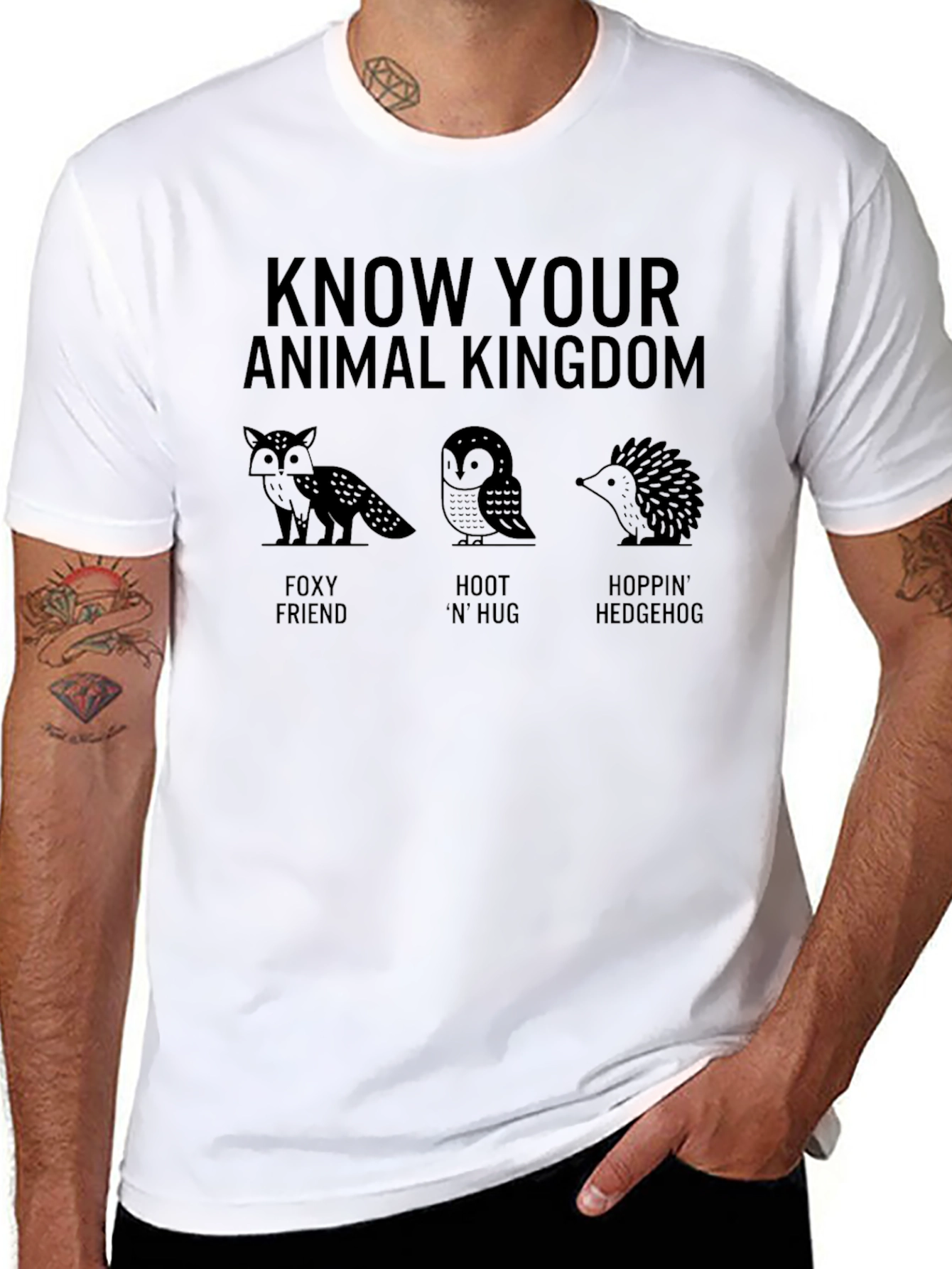 Know Your Animal Kingdom Graphic Tee