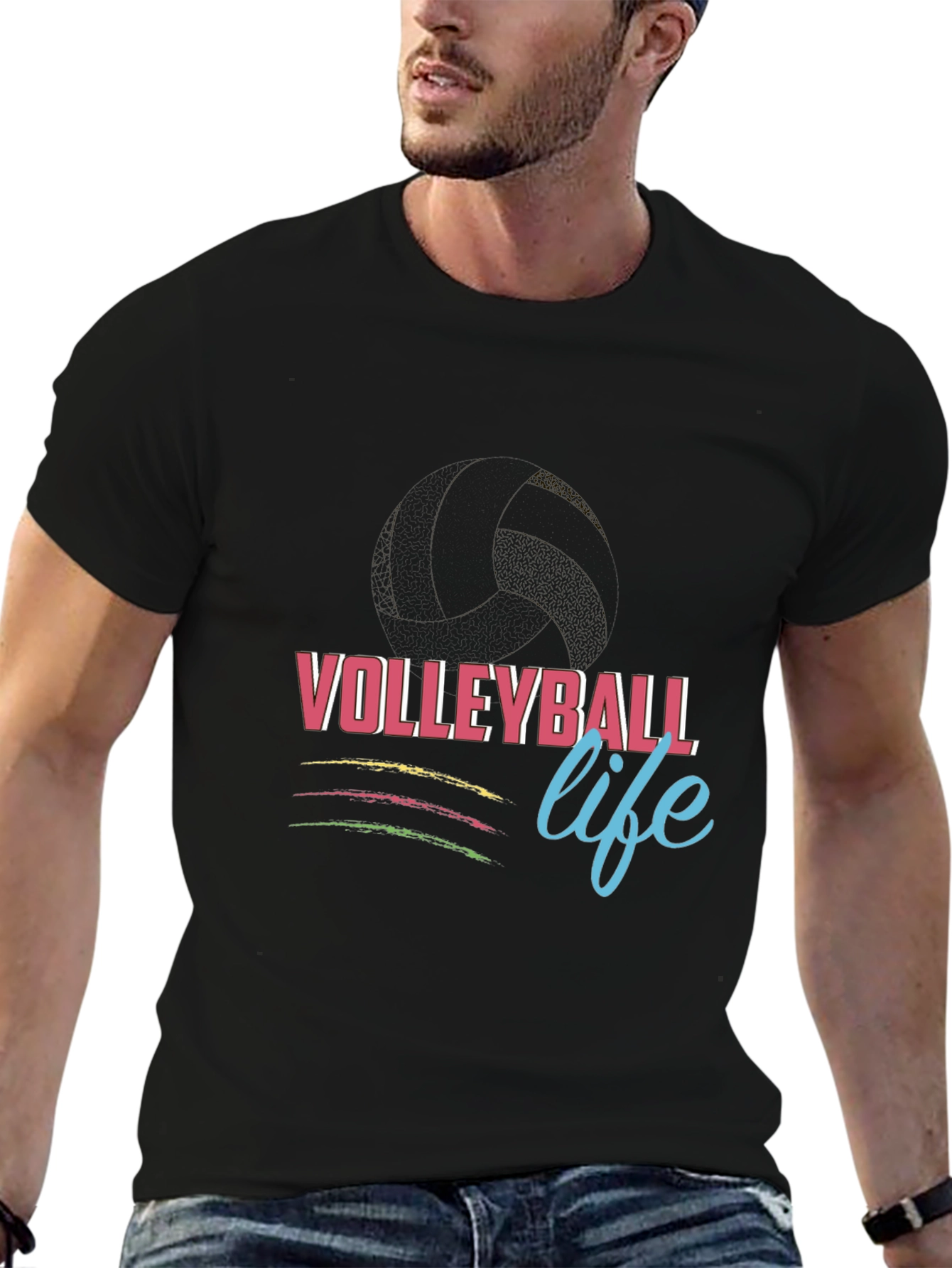 Volleyball Life Graphic Tee - Stylish & Comfortable