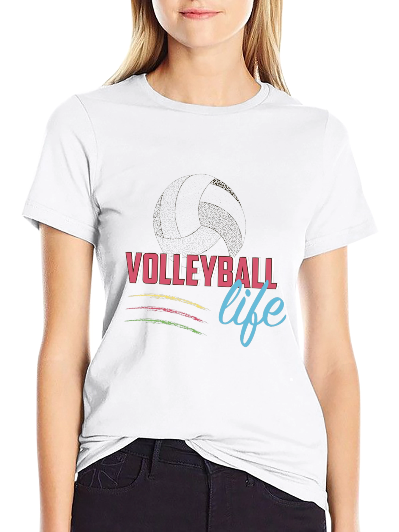 Volleyball Life Graphic Tee - Stylish & Comfortable