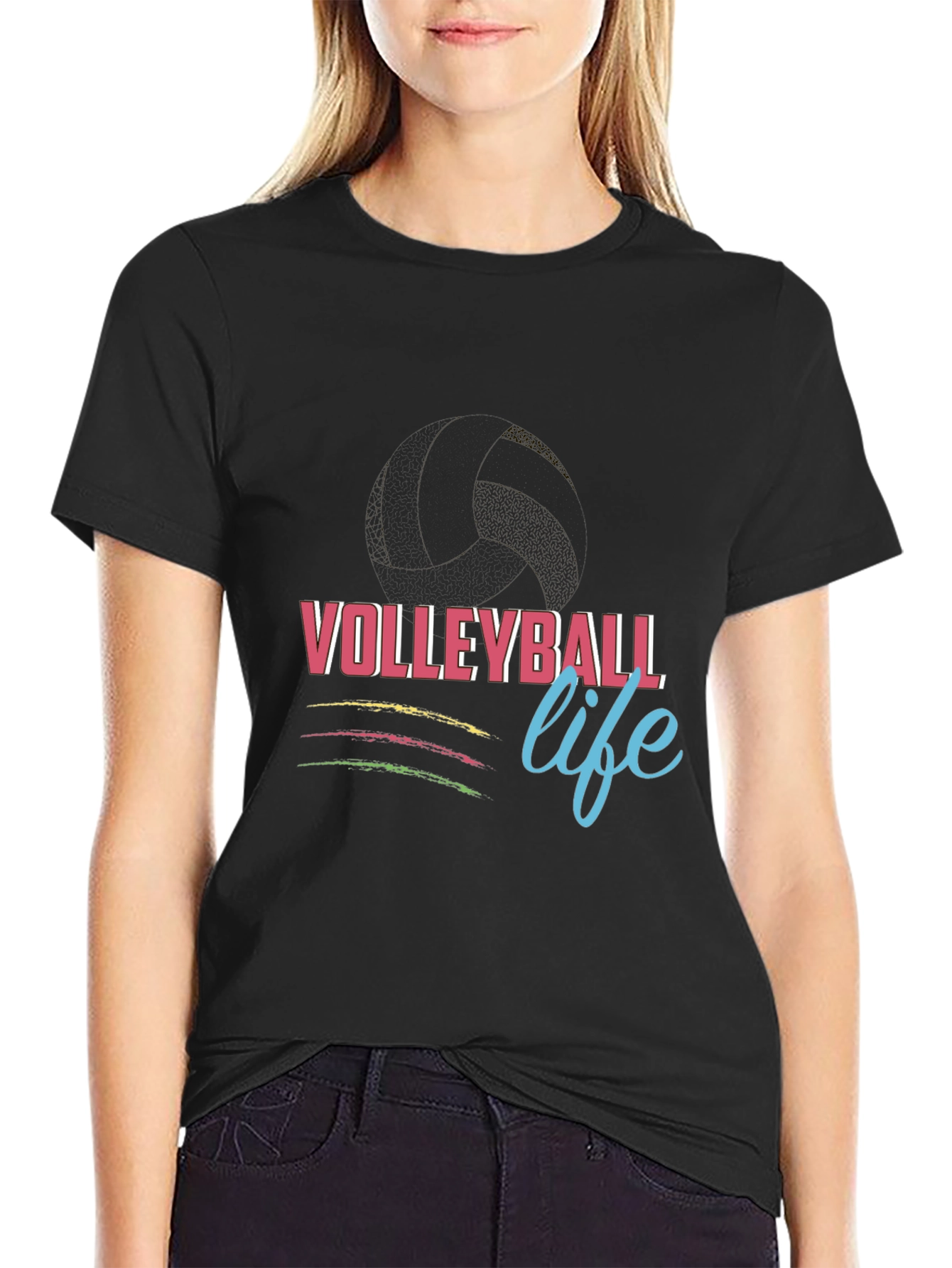 Volleyball Life Graphic Tee - Stylish & Comfortable