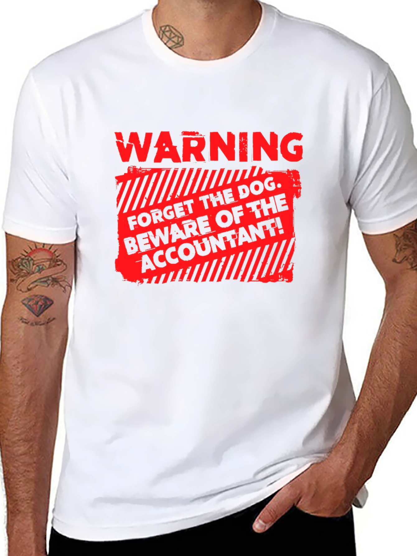 Warning: Beware of the Accountant T-Shirt