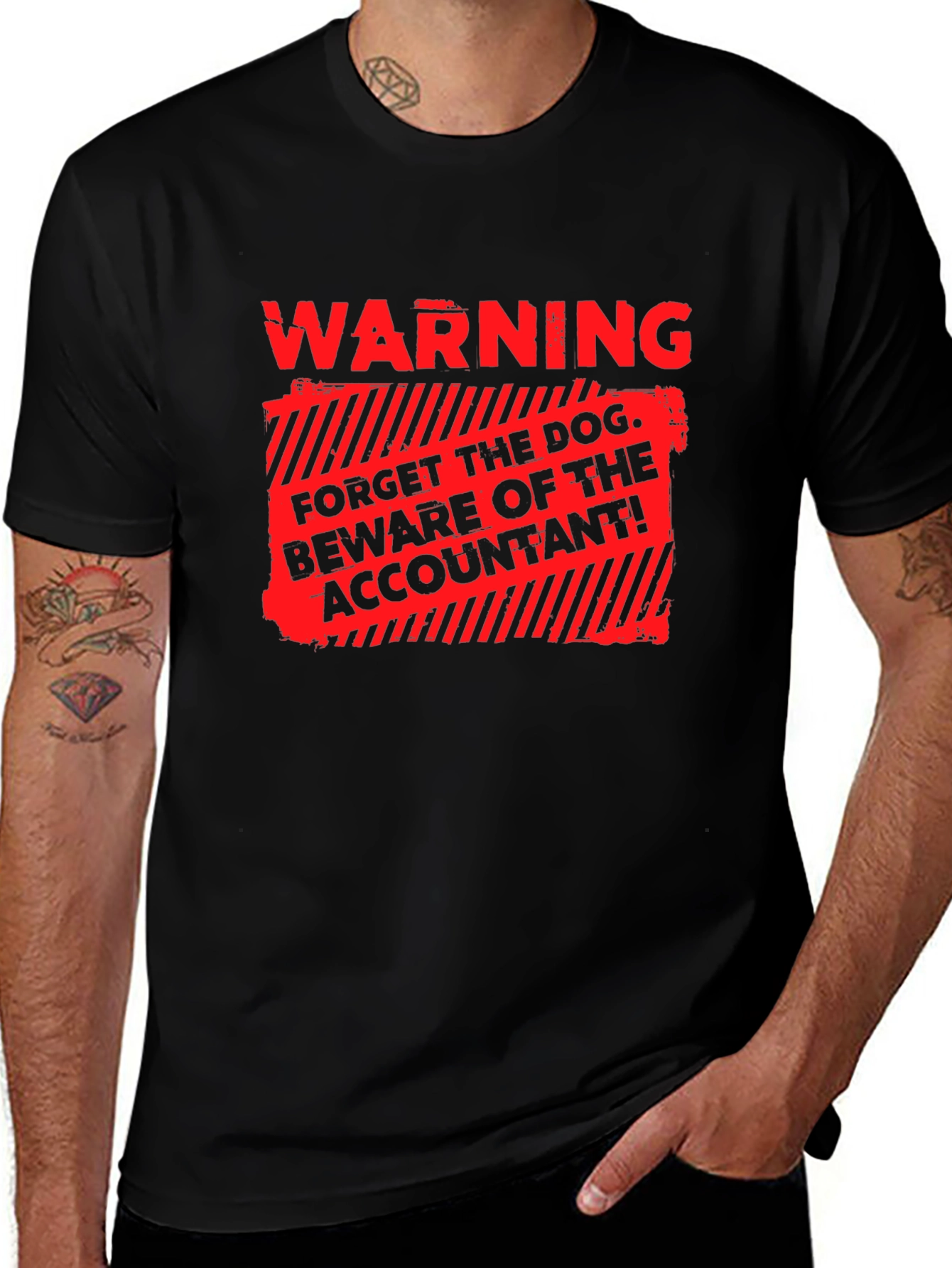 Warning: Beware of the Accountant T-Shirt