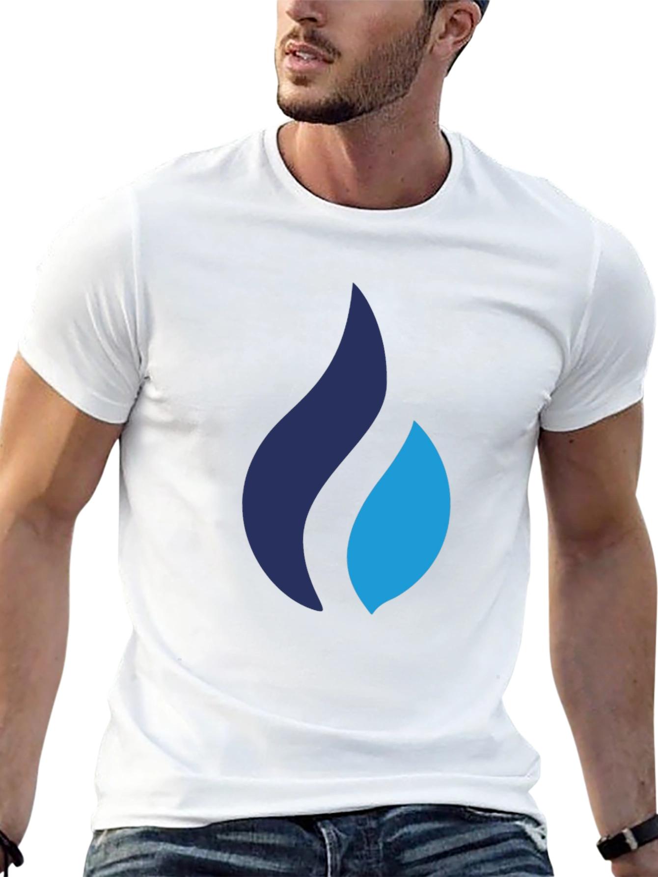 Flame Logo Black T-Shirt